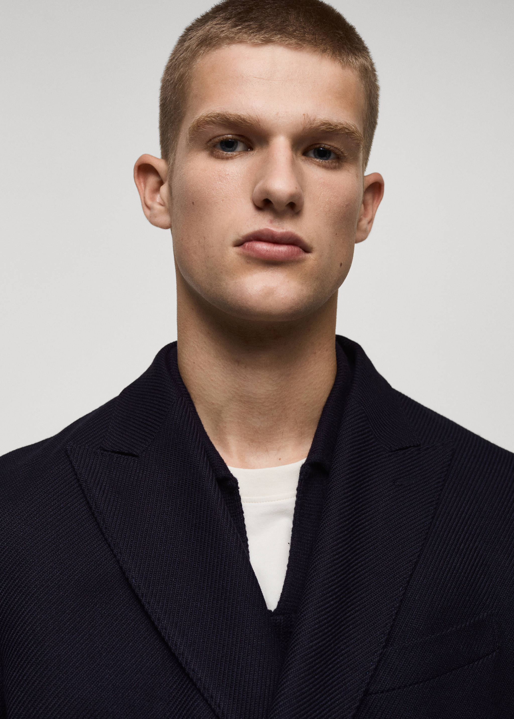 Americana creuada twill slim fit - Detall de l'article 1