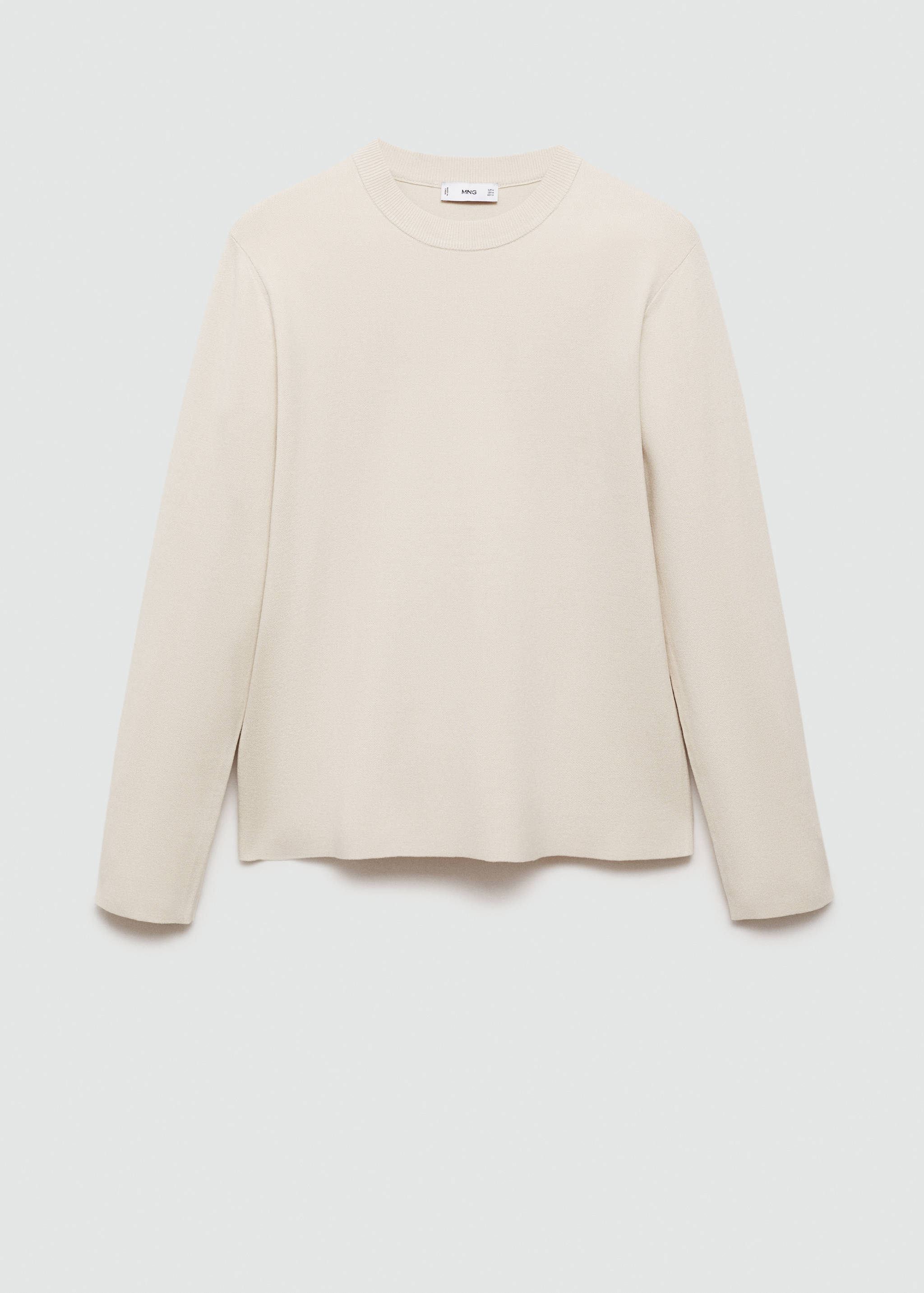 Medium-knit regular-fit sweater - Article without model