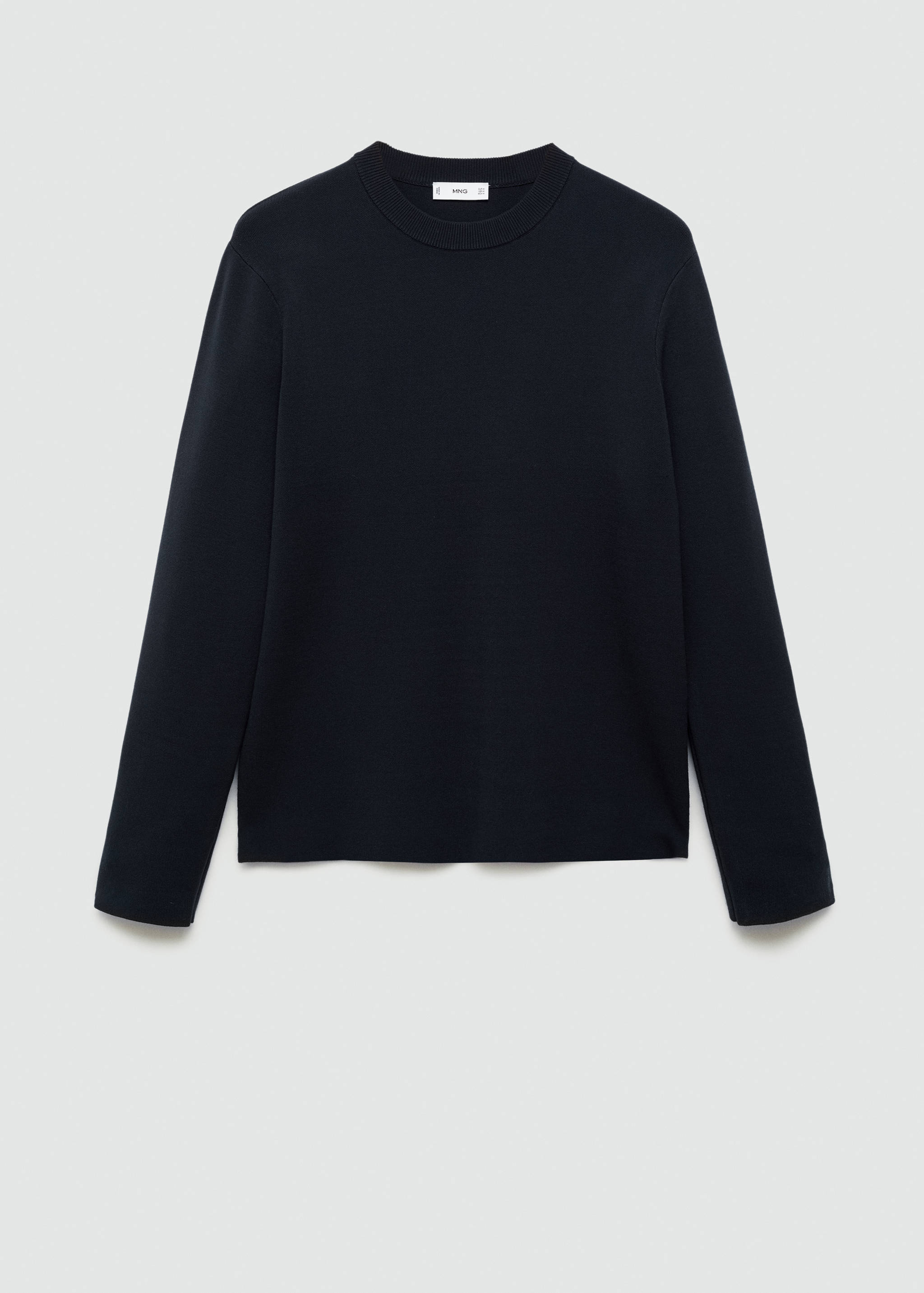 Medium-knit regular-fit sweater - Article without model