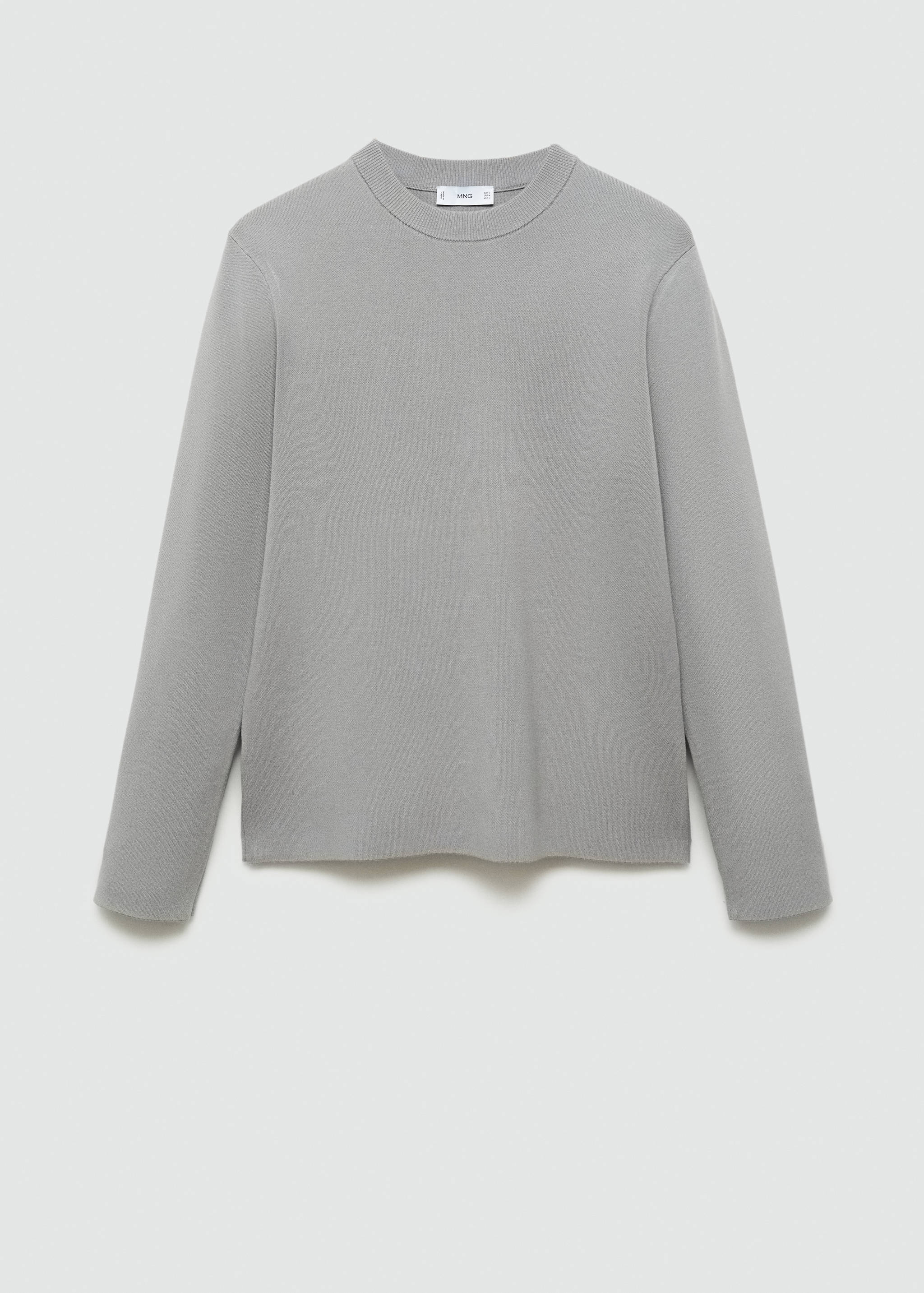 Medium-knit regular-fit sweater - Article without model