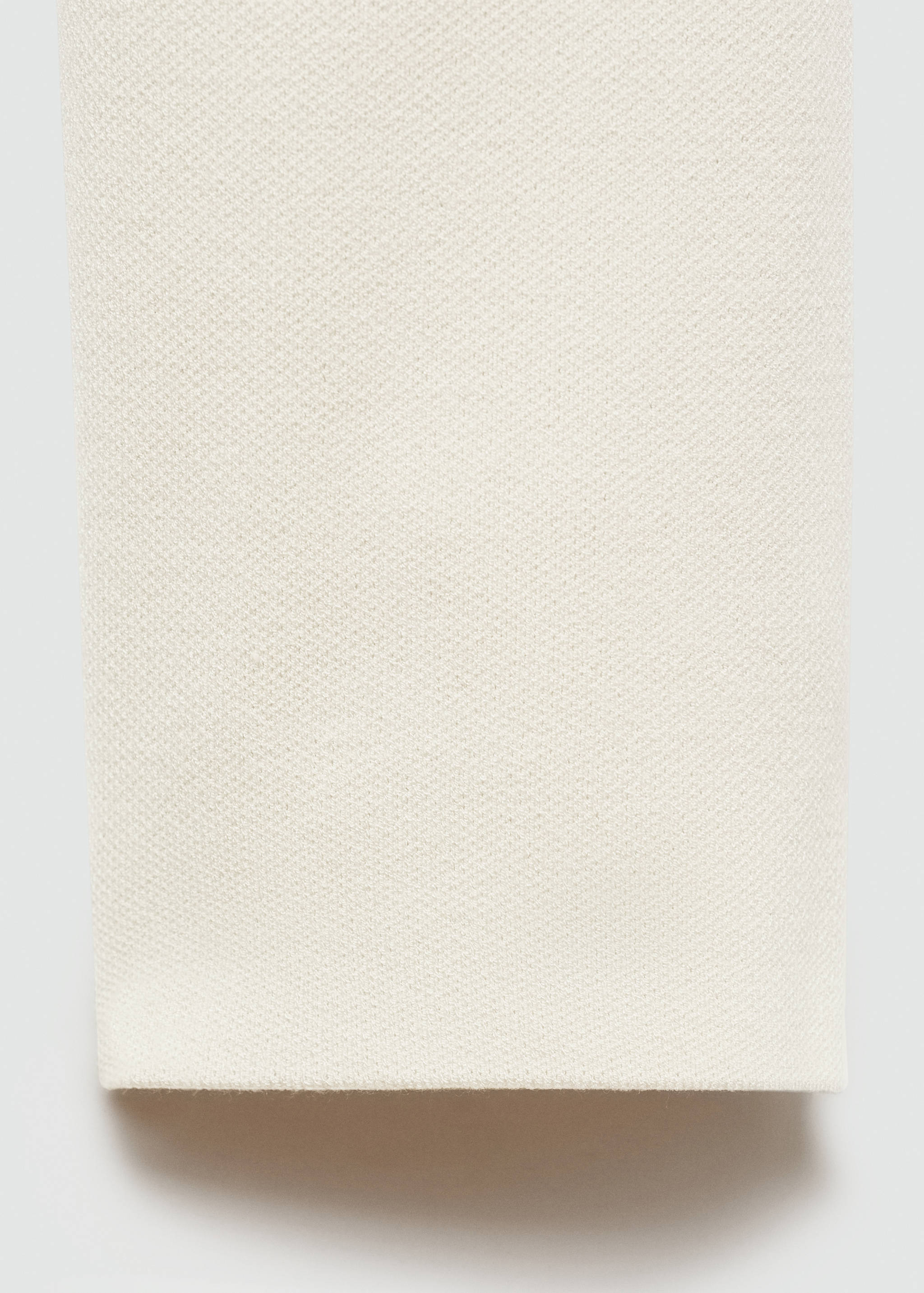 Medium-knit sweater with zip-up perkins neck - Details of the article 0