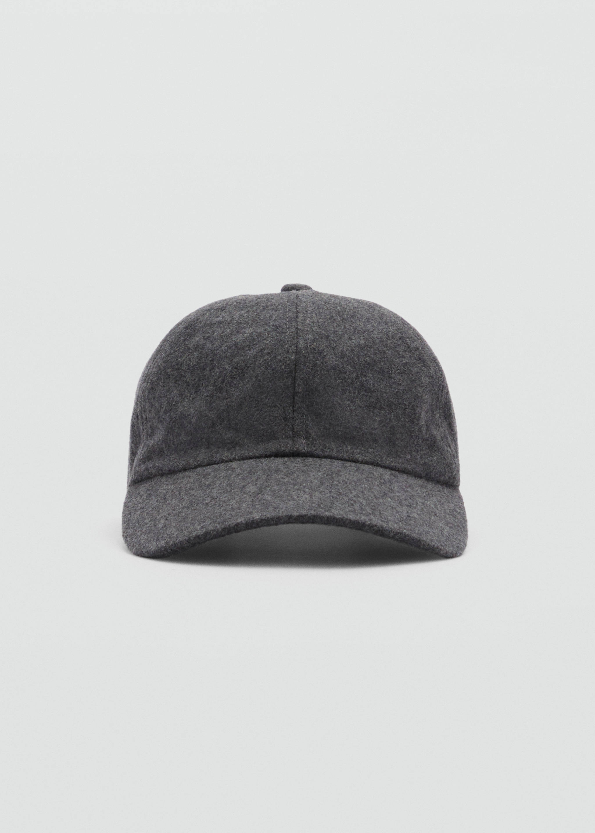 Kappe aus Woll-Mix - Mittlere Ansicht