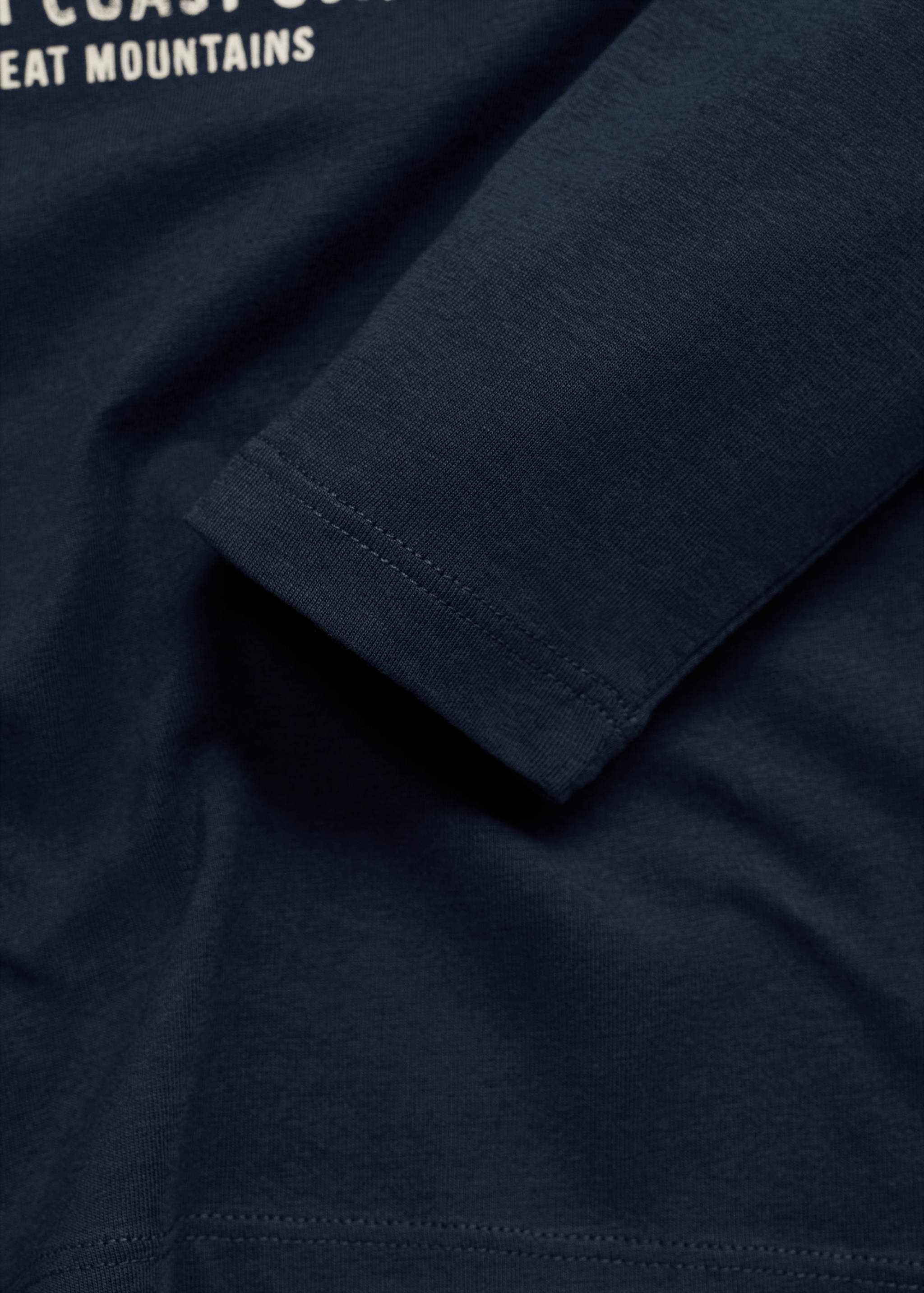 Printed cotton-blend t-shirt - Details of the article 0