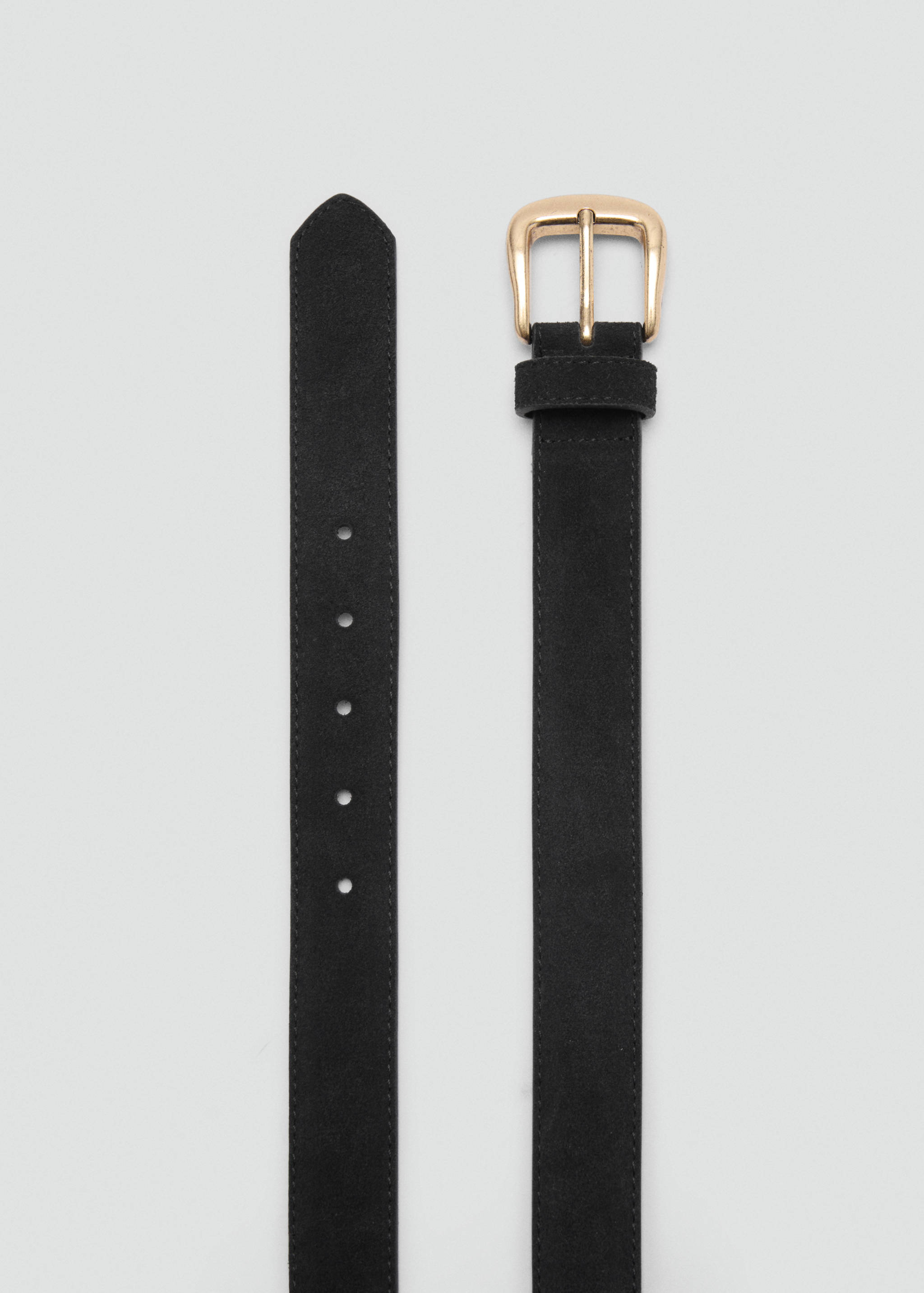 Buckle leather belt - Details of the article 1