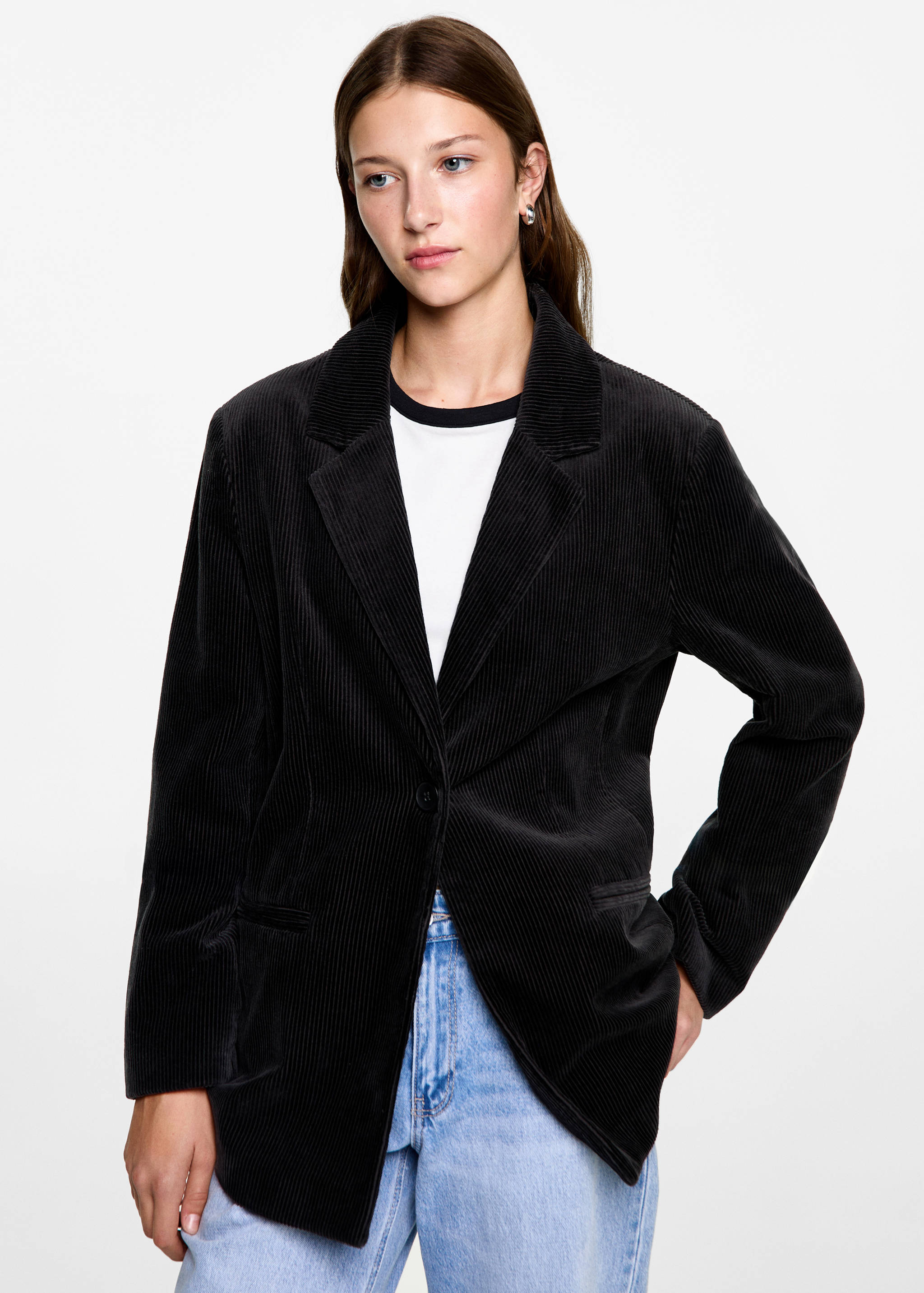 Cord-Blazer - Mittlere Ansicht