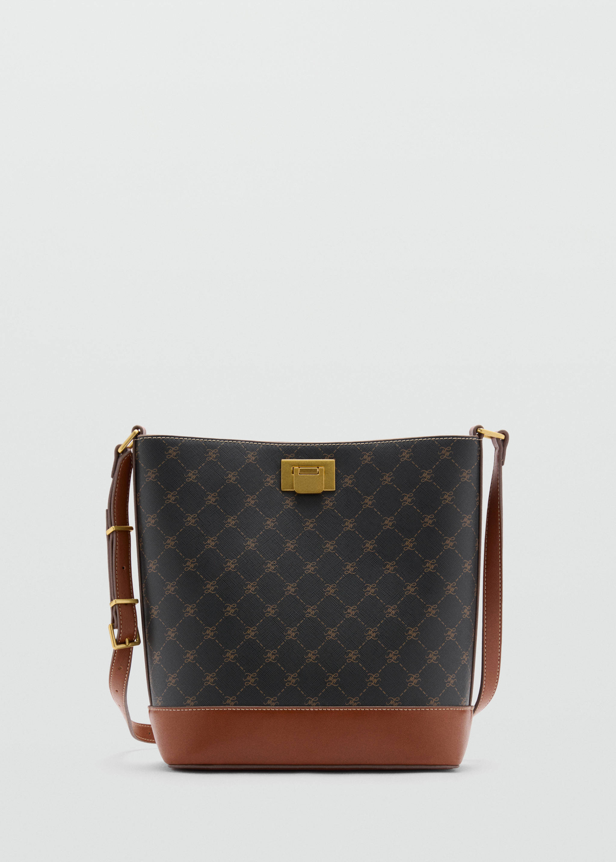 Shopper bag with metallic detail - Article without model