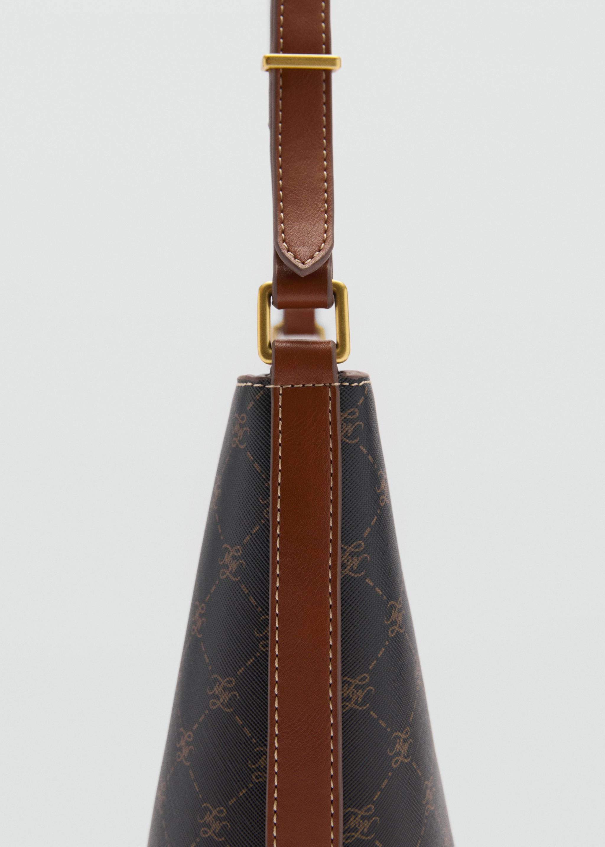 Shopper bag with metallic detail - Details of the article 3