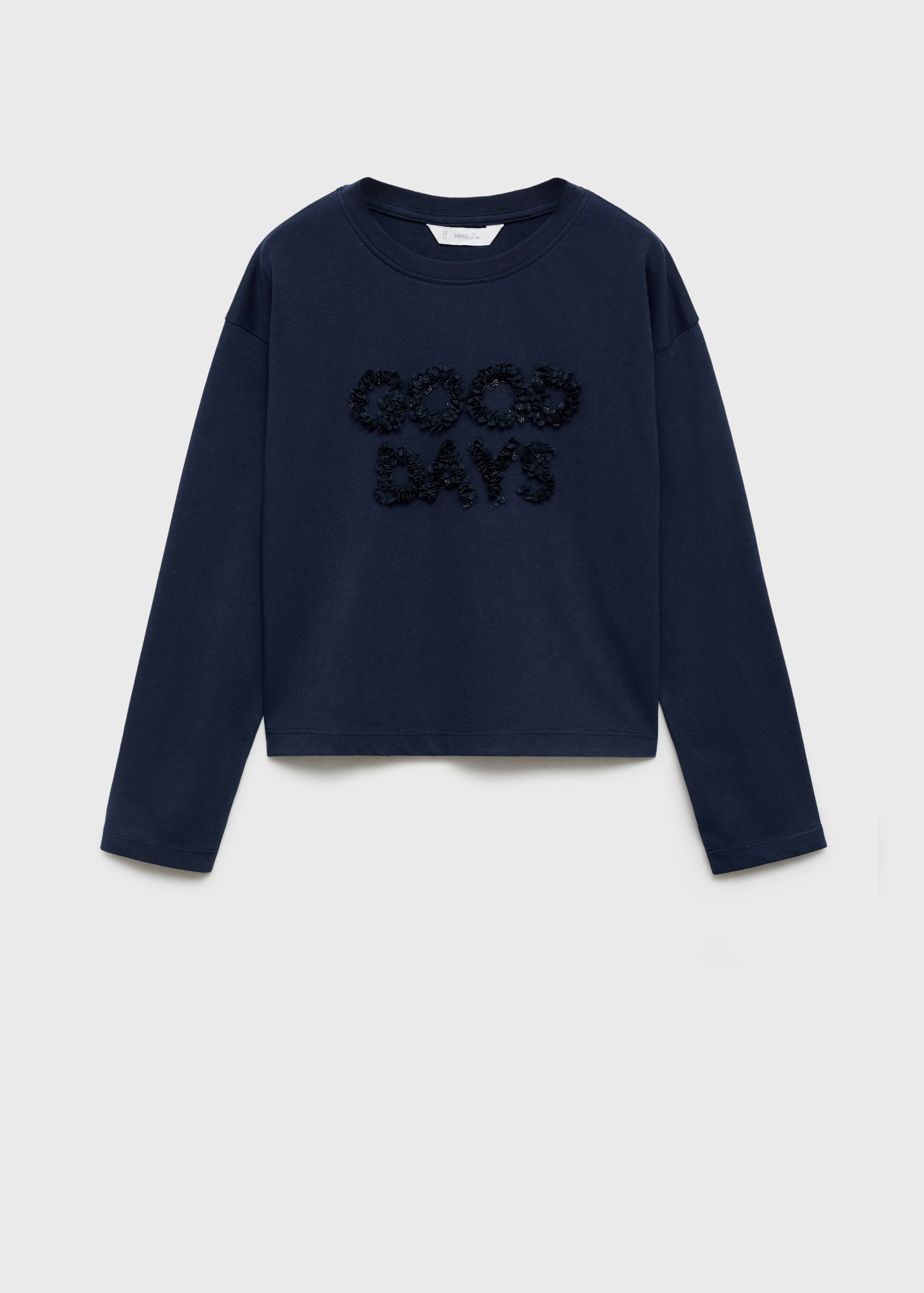 Embossed detail t-shirt - Article without model