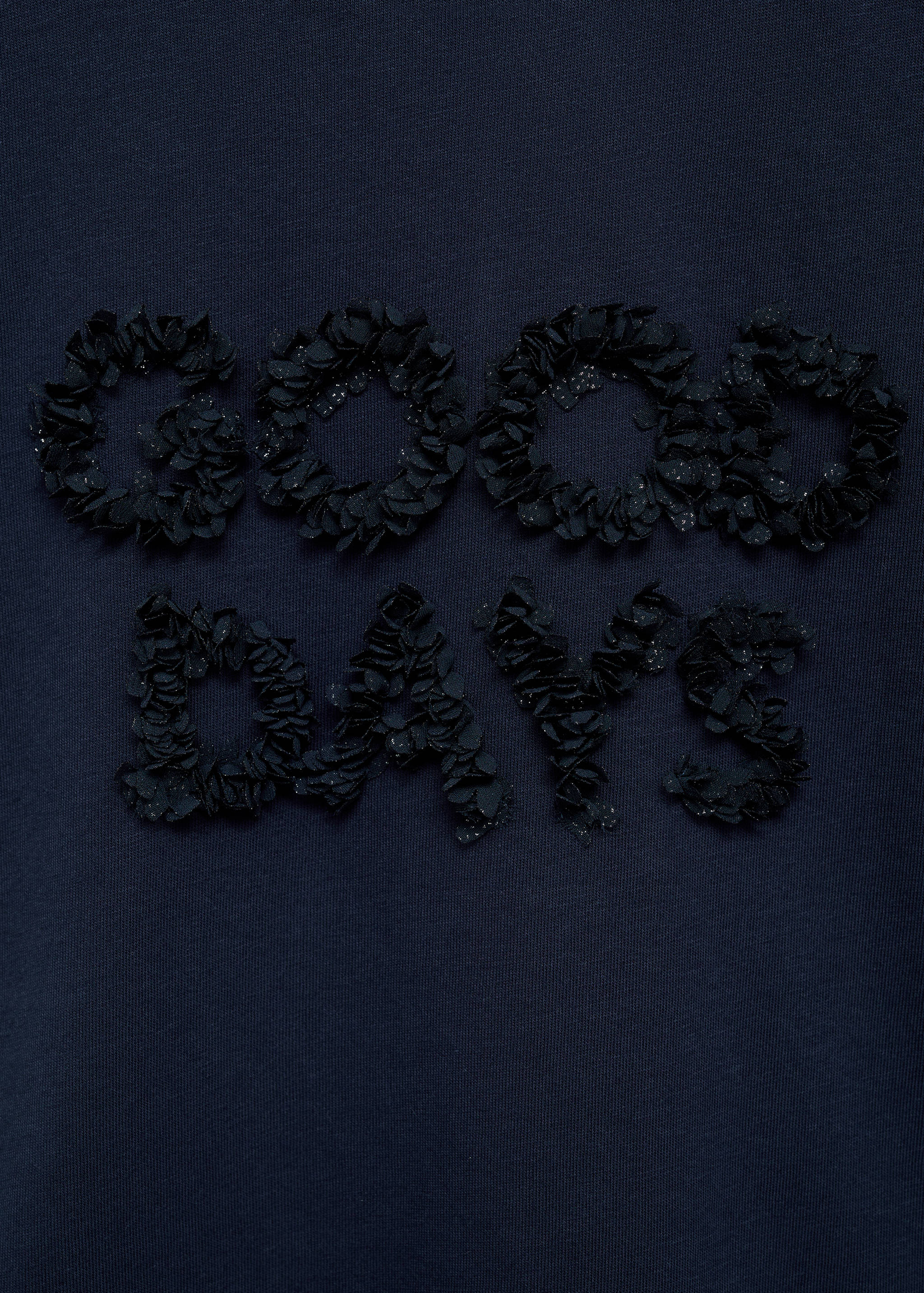 Embossed detail t-shirt - Details of the article 8