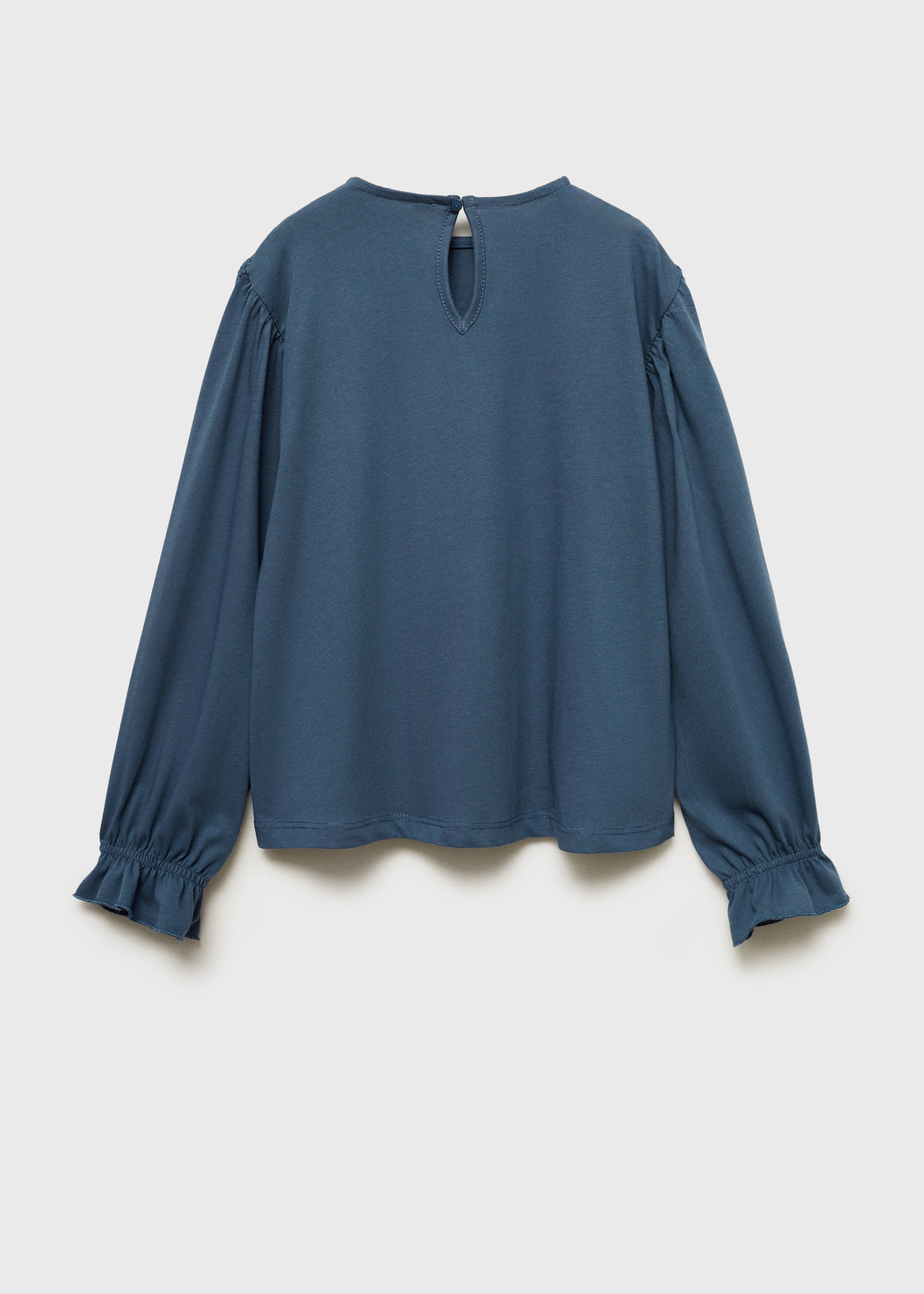 Bluse mit Stickverzierungen - Rückseite des Artikels