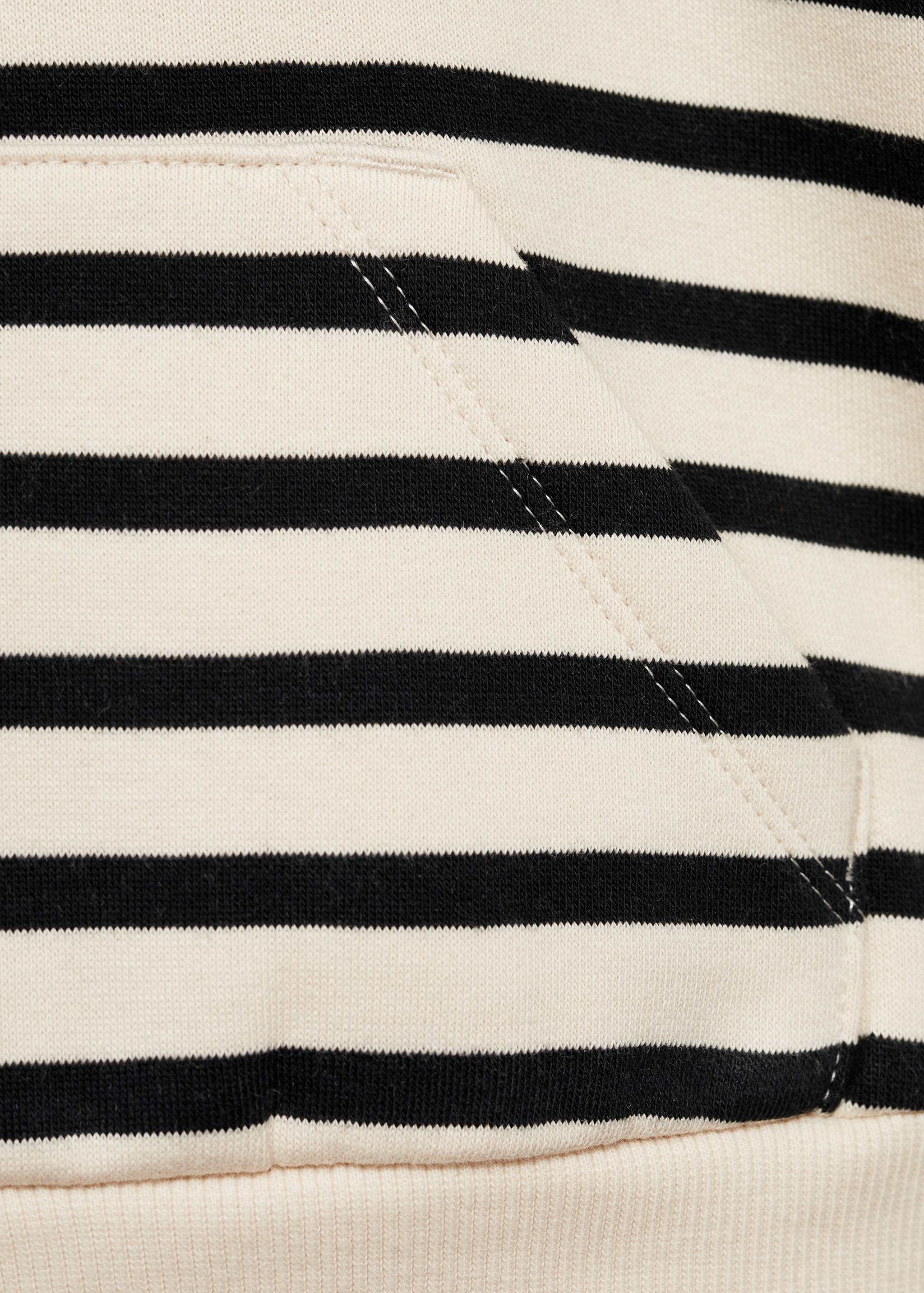 Sweat-shirt imprimé rayures - Détail de l'article 0
