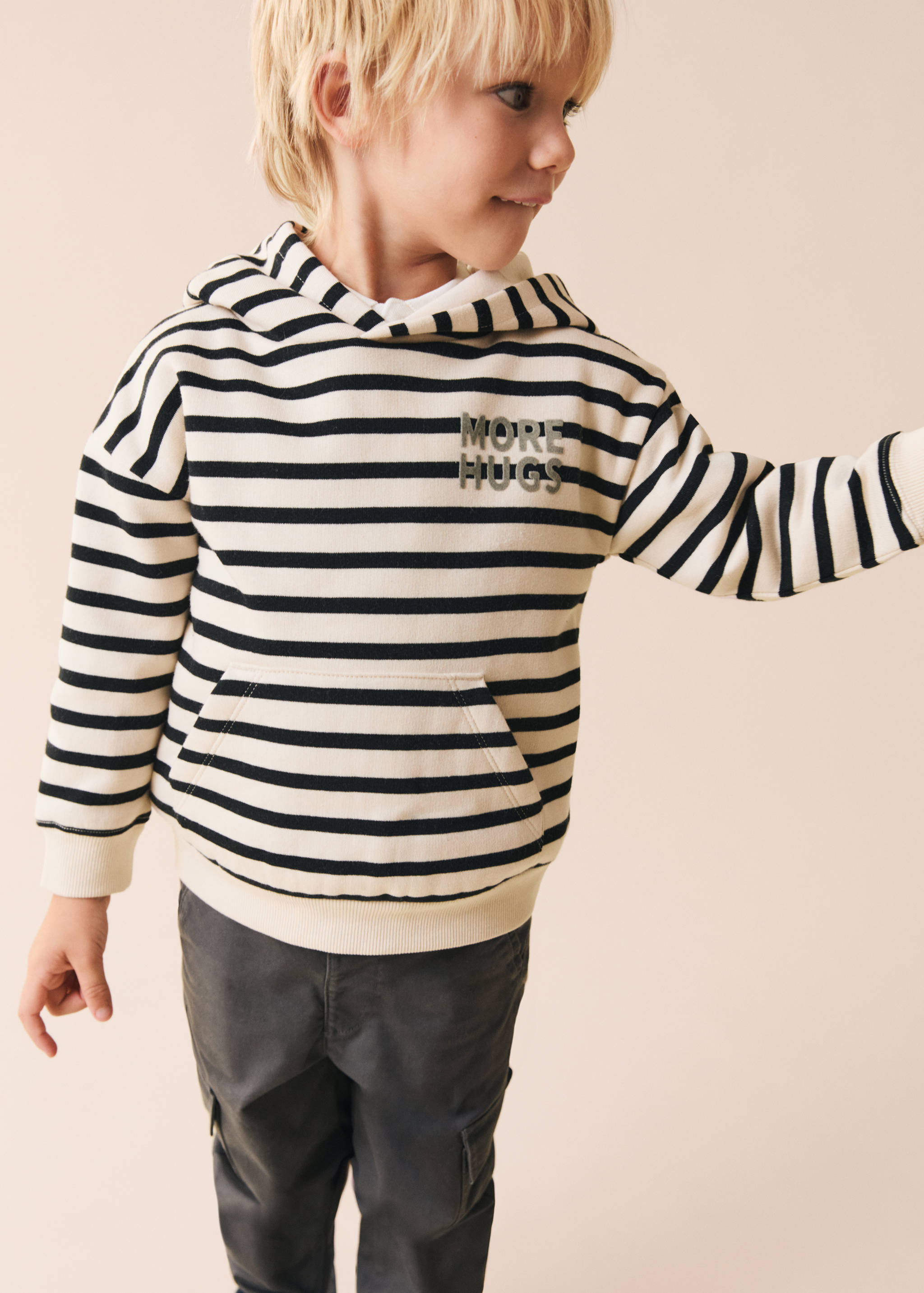 Sweat-shirt imprimé rayures - Détail de l'article 5