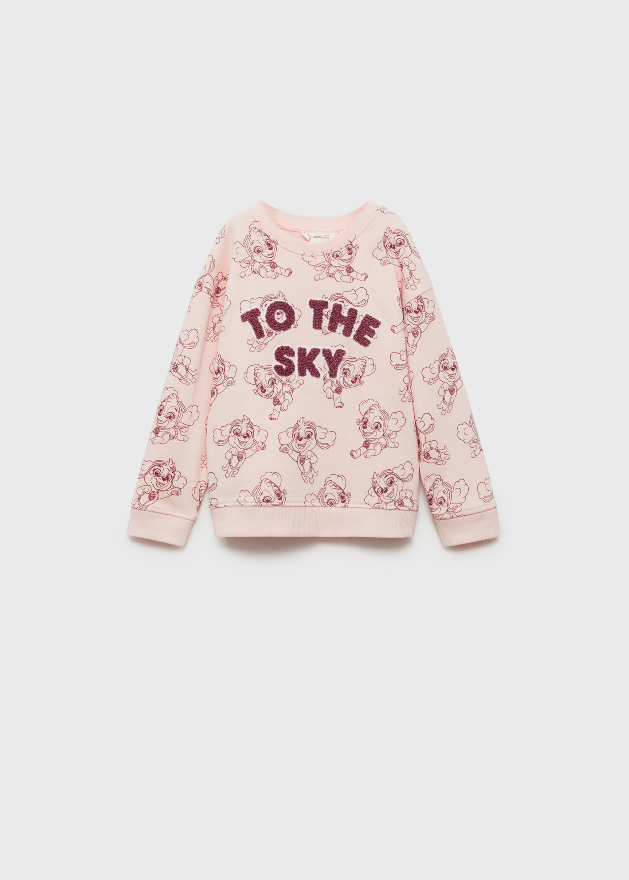 Paw Patrol Sweatshirt - Article without model, Pink. Ref: 77026347-00.