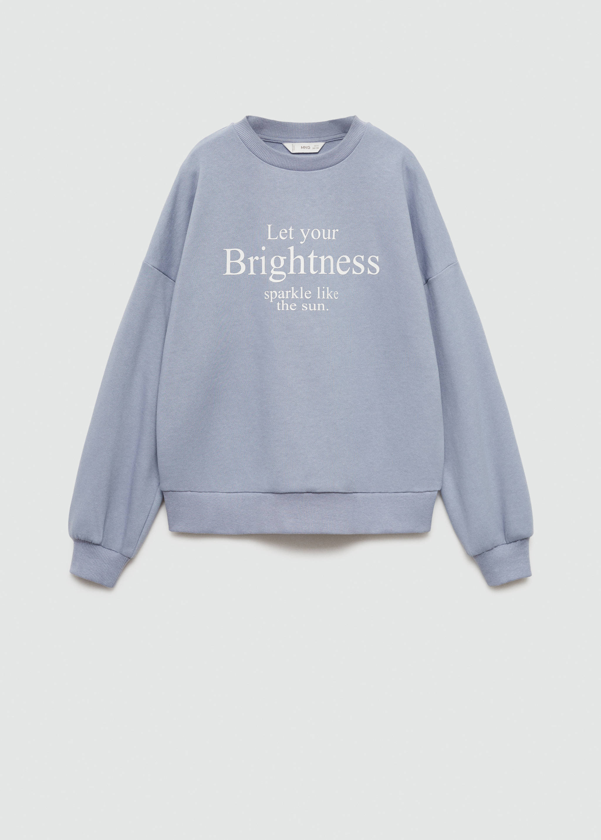 Printed cotton sweatshirt - Article without model