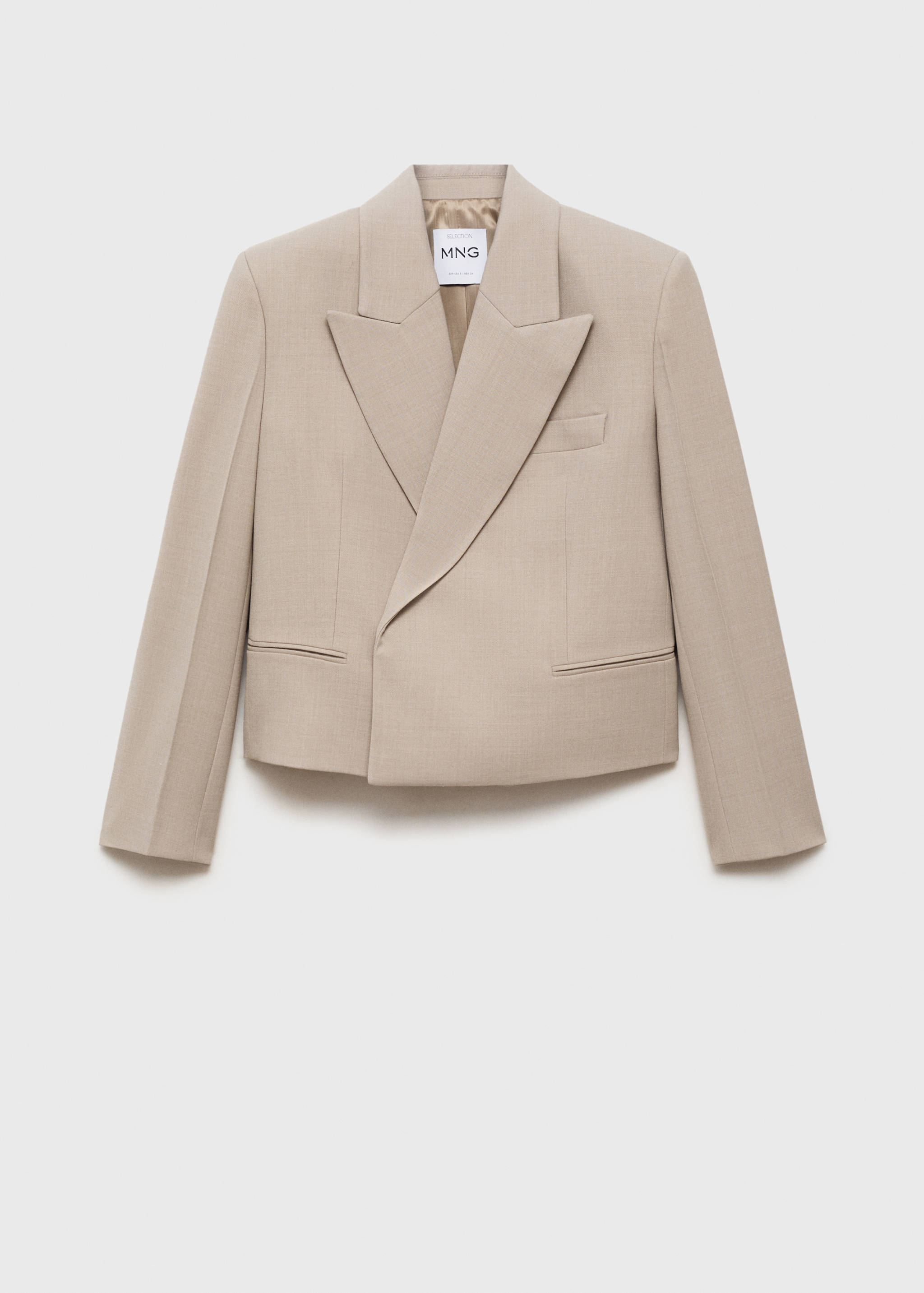 Double-breasted suit blazer - Article without model