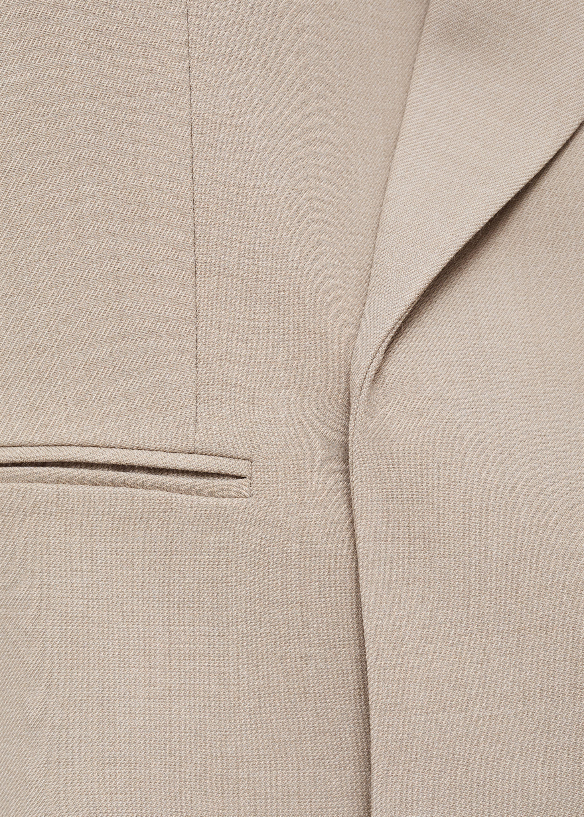 Double-breasted suit blazer - Details of the article 0