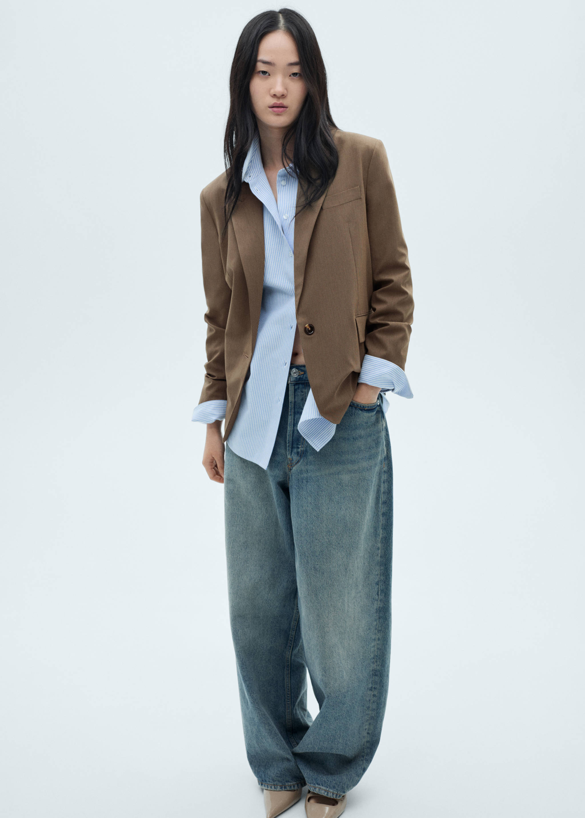 Micro-houndstooth suit jacket - Details of the article 2