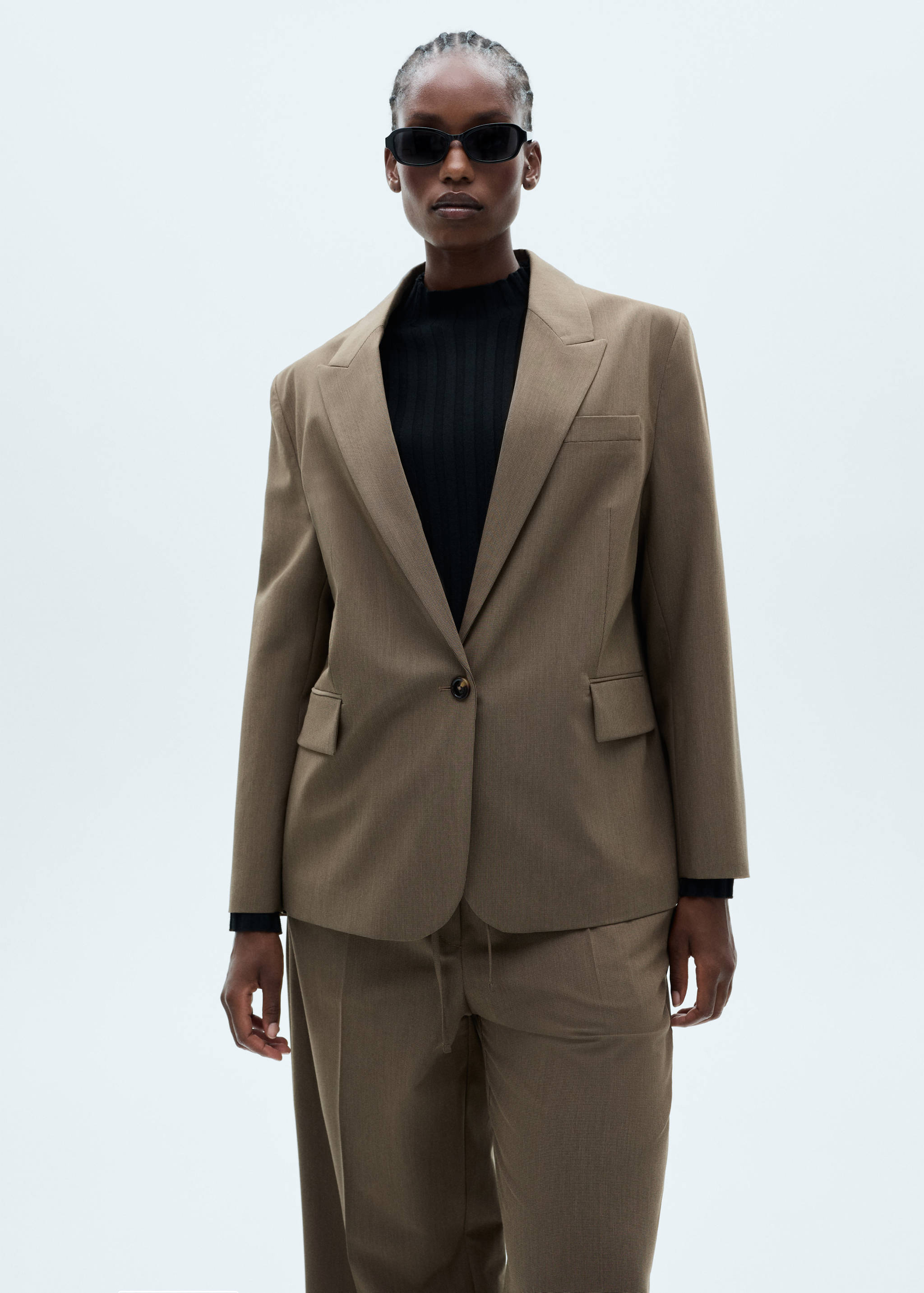 Micro-houndstooth suit jacket - Details of the article 5