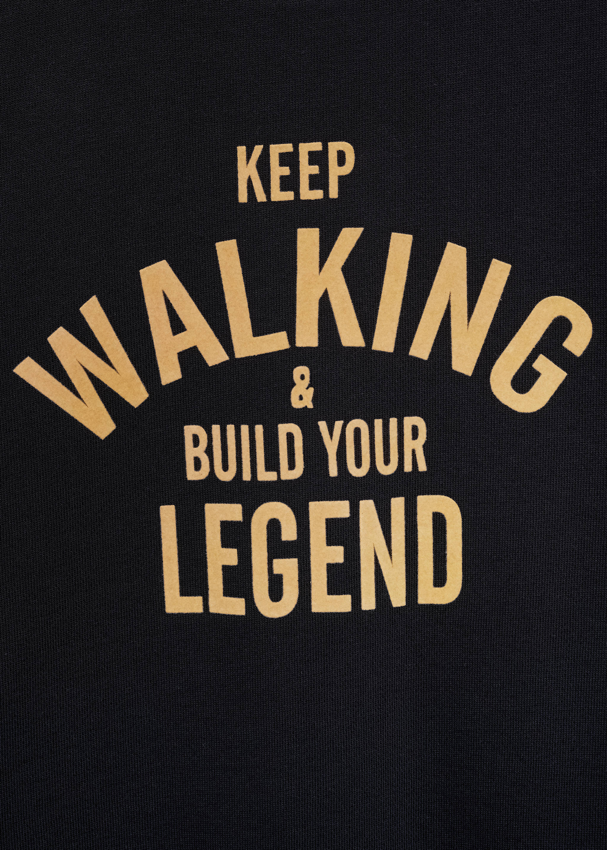 Texture detail print sweatshirt - Details of the article 8