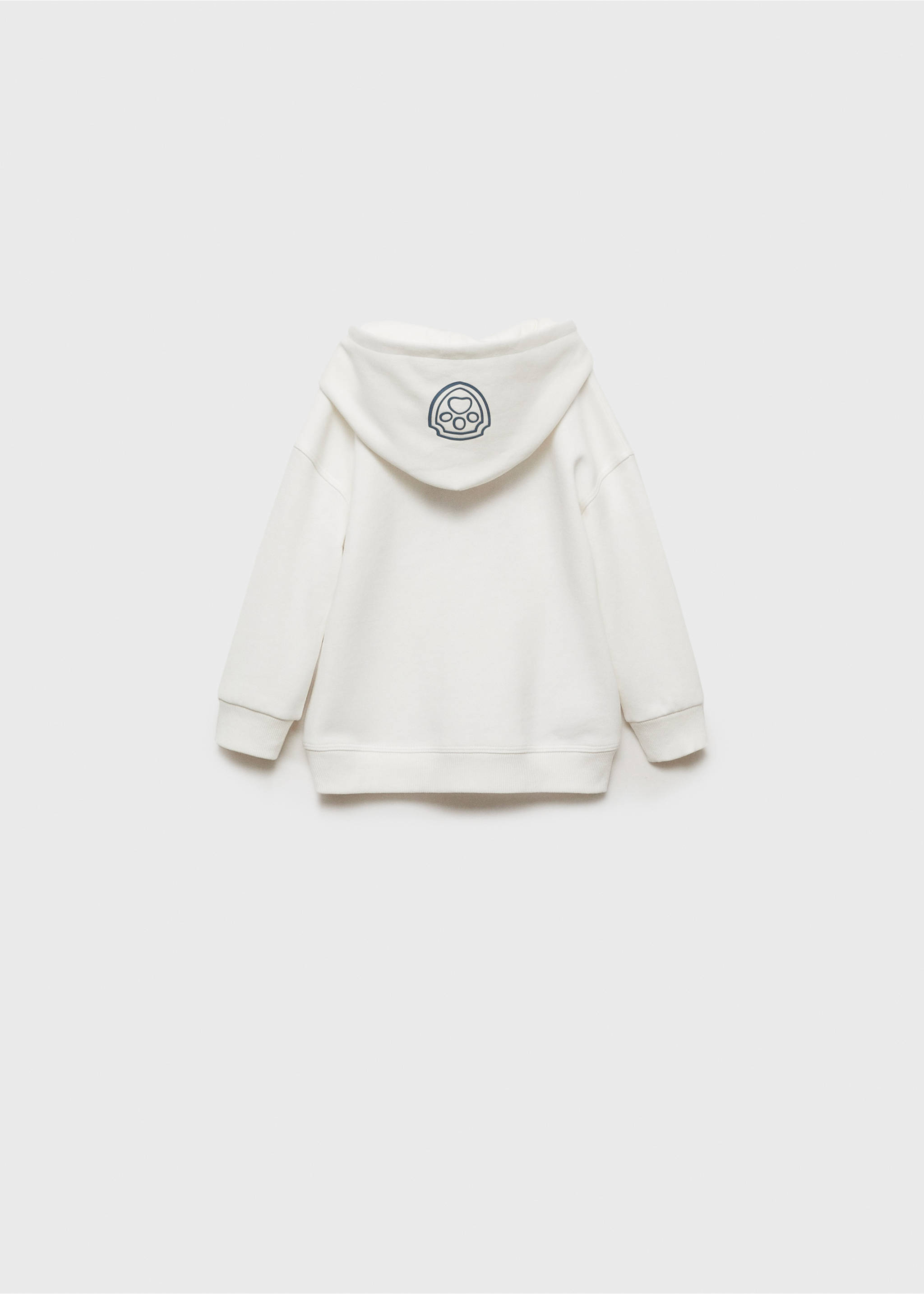 Sweatshirt Paw Patrol - Rückseite des Artikels, Cremeweiß. Ref: 77026732-00.