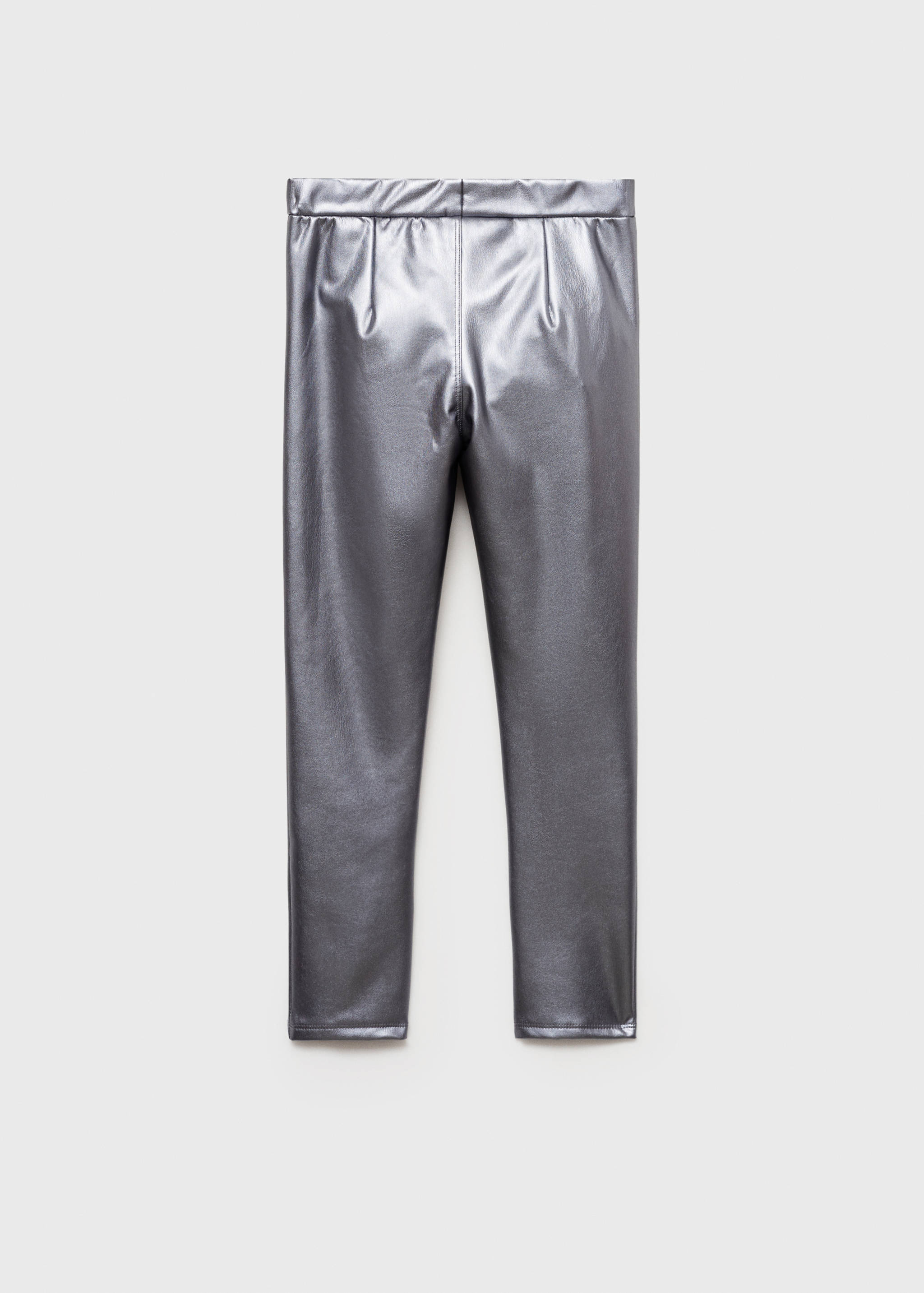 Pantalón recto metalizado - Reverso del artículo