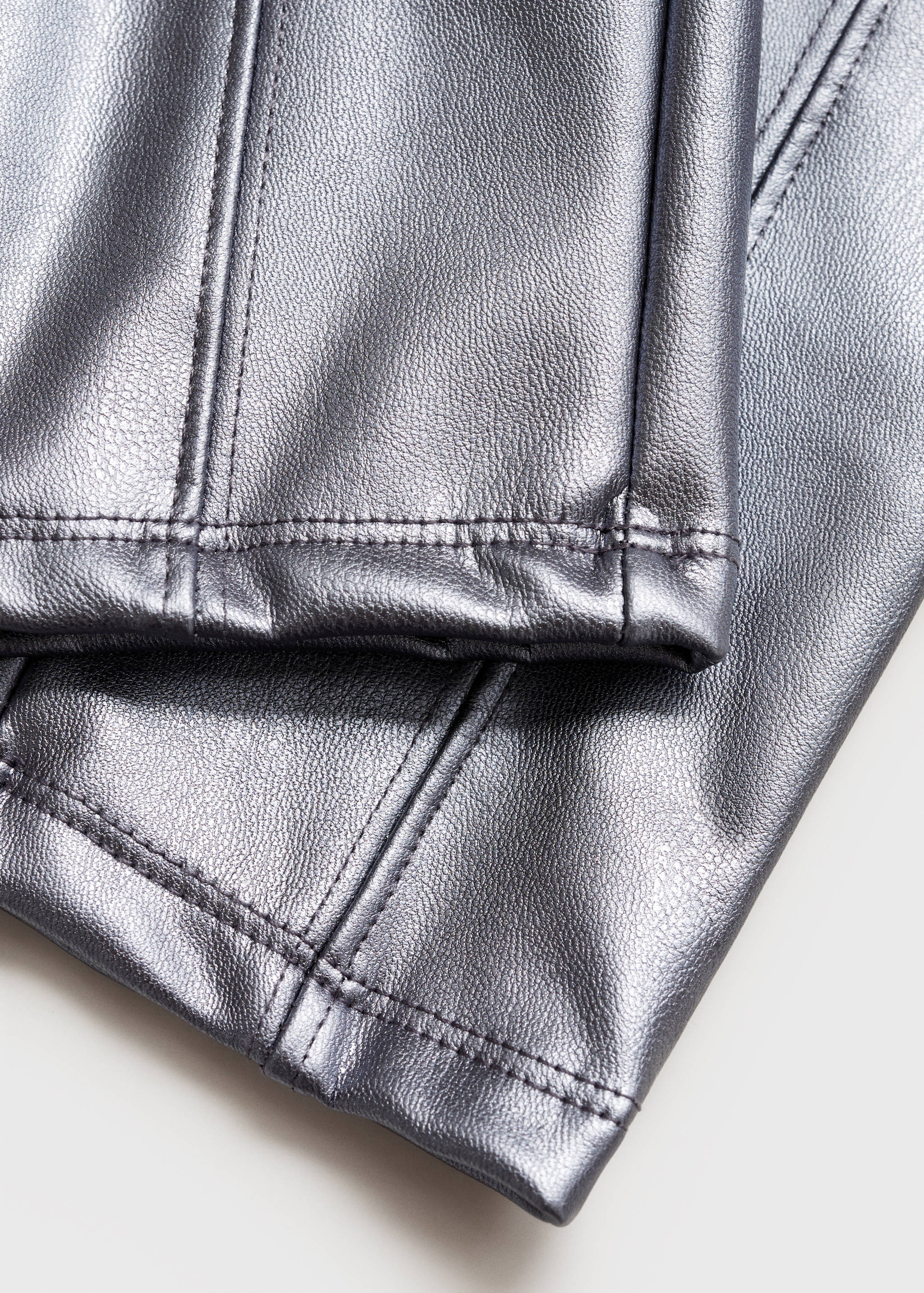 Pantalón recto metalizado - Detalle del artículo 0