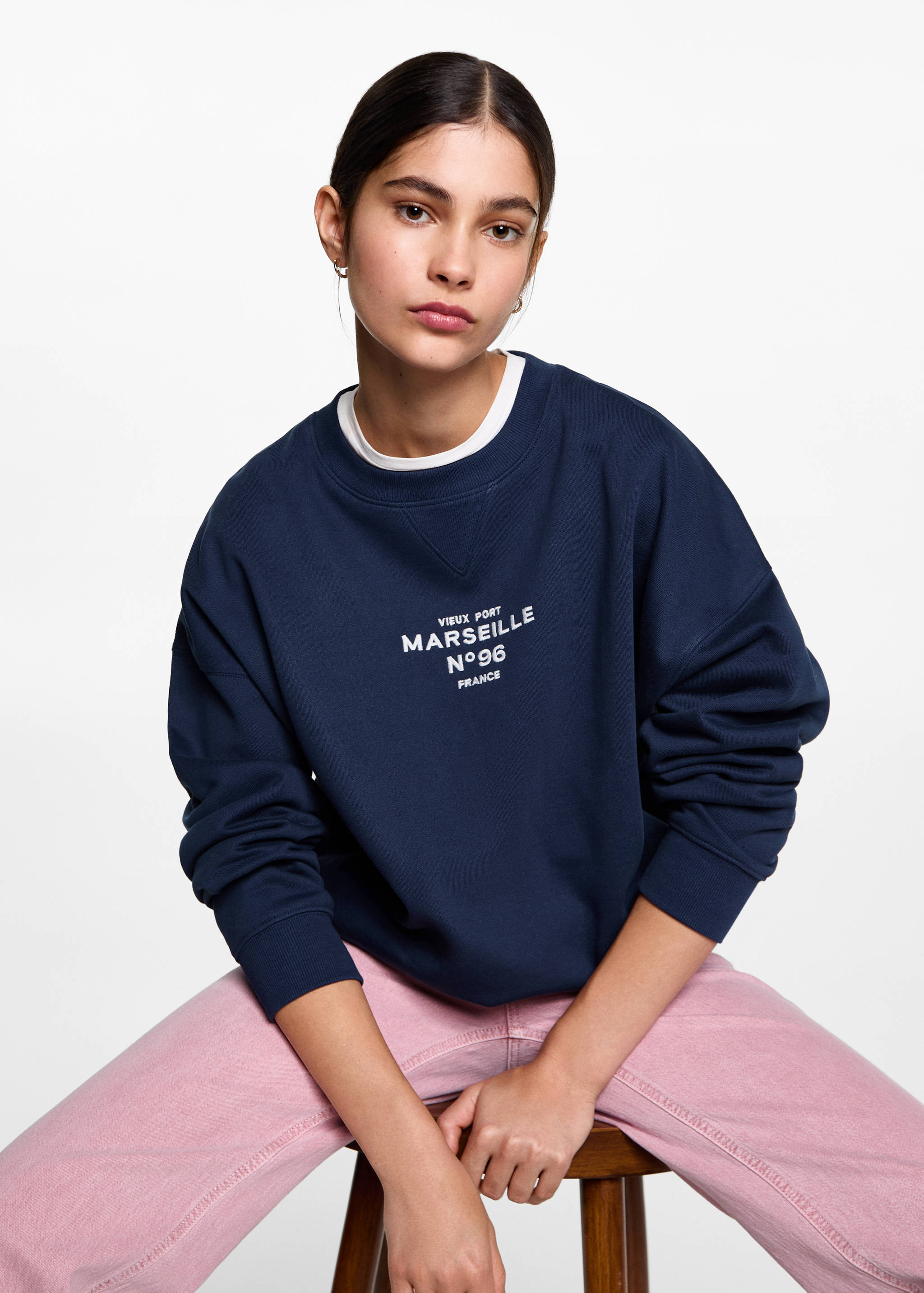 Sweat-shirt coton imprimé - Détail de l'article 2