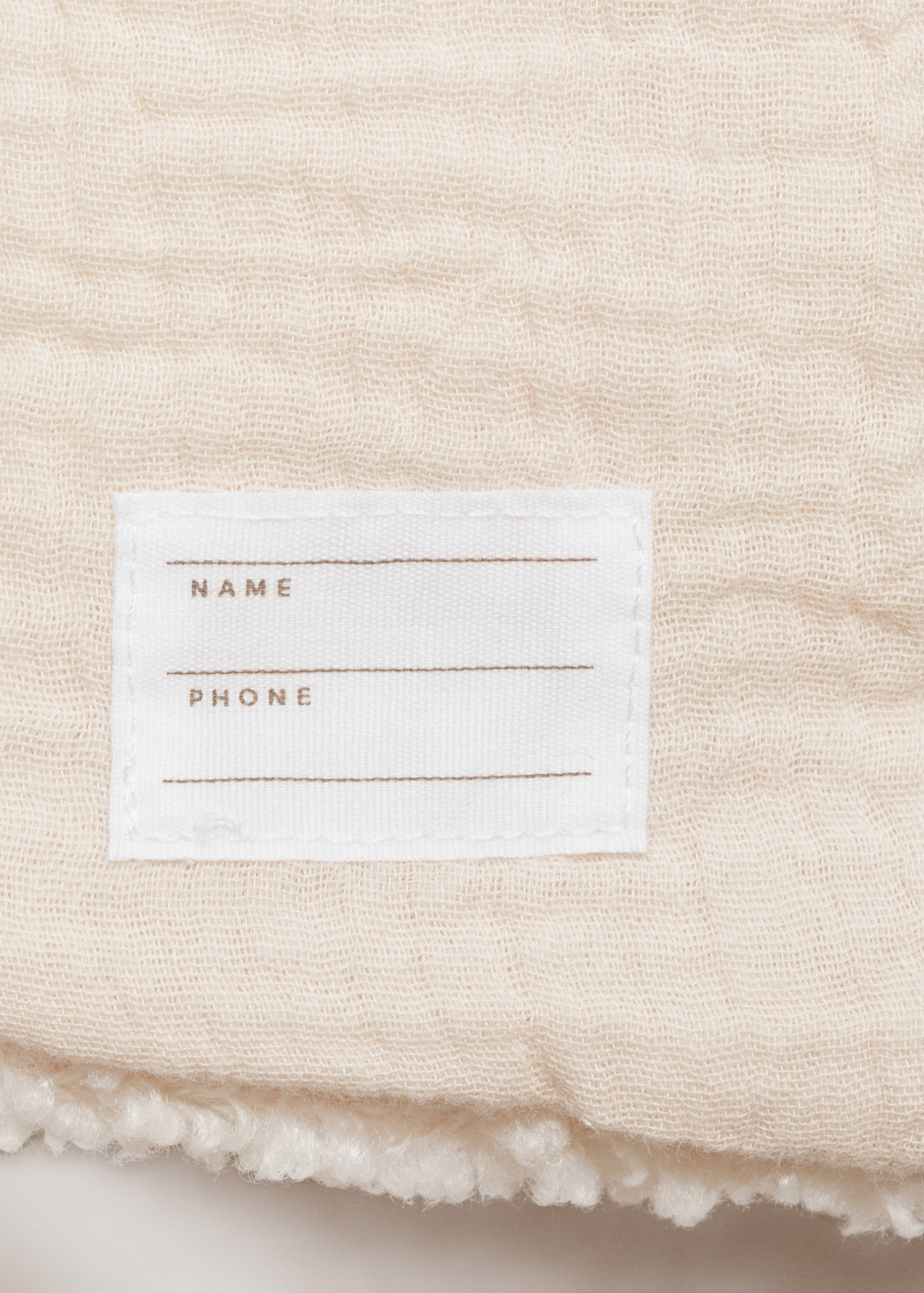 Abric borreguet caputxa - Detall de l'article 0