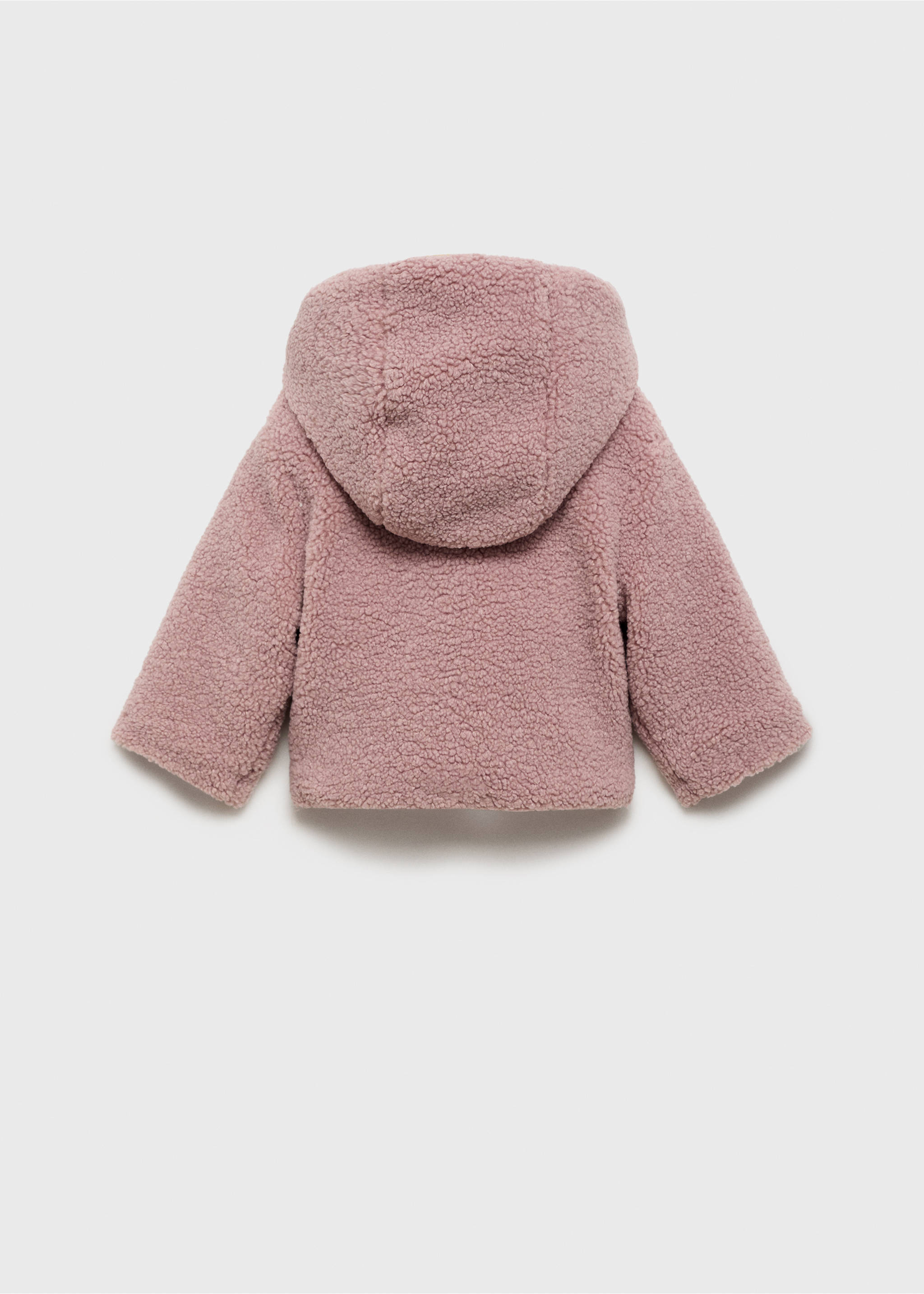 Abric borreguet caputxa - Revers de l'article, Rosa. Ref: 77026740-00.