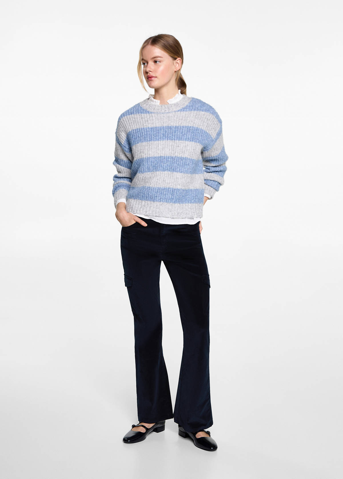 Pockets corduroy trousers