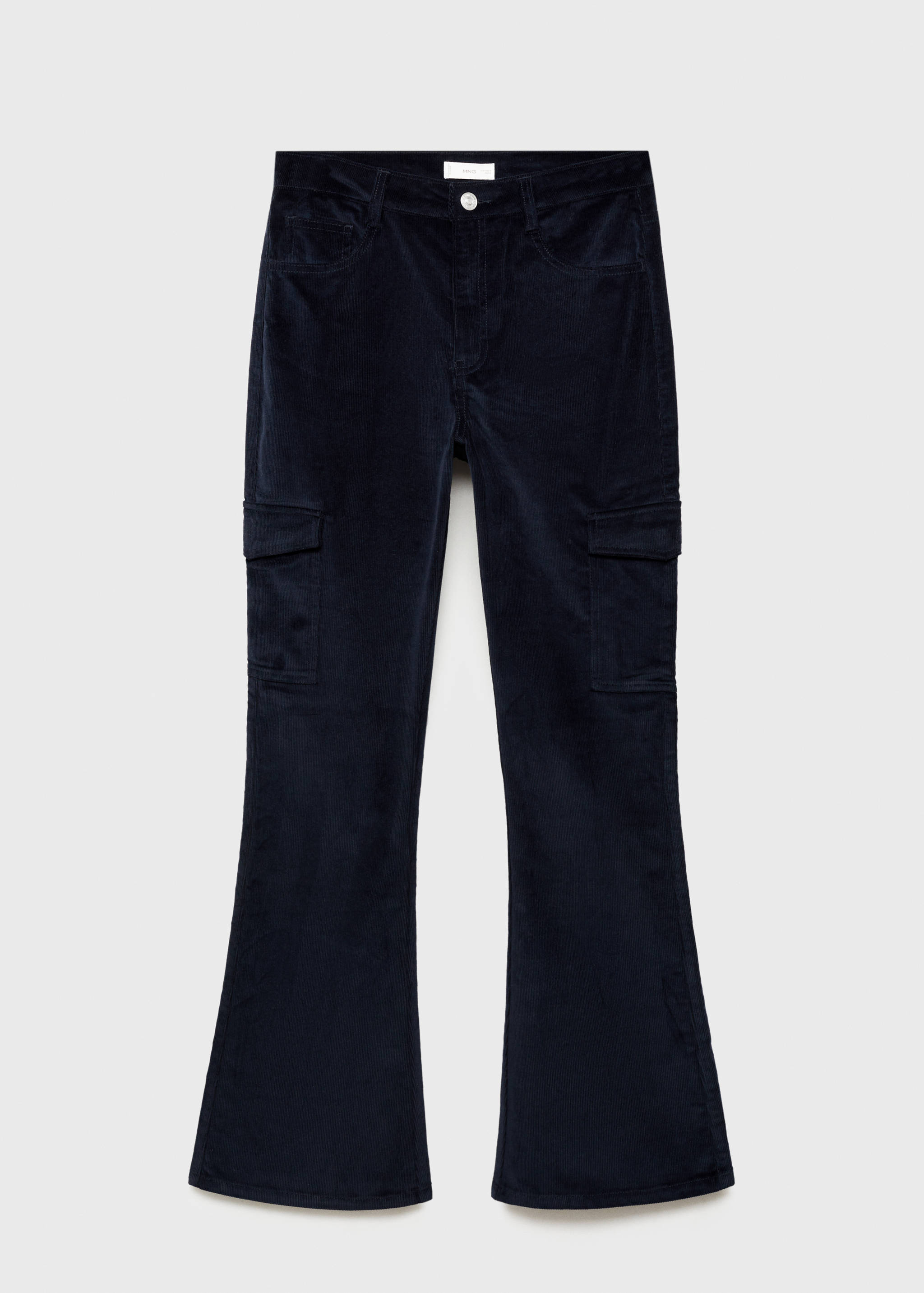Pockets corduroy trousers - Article without model