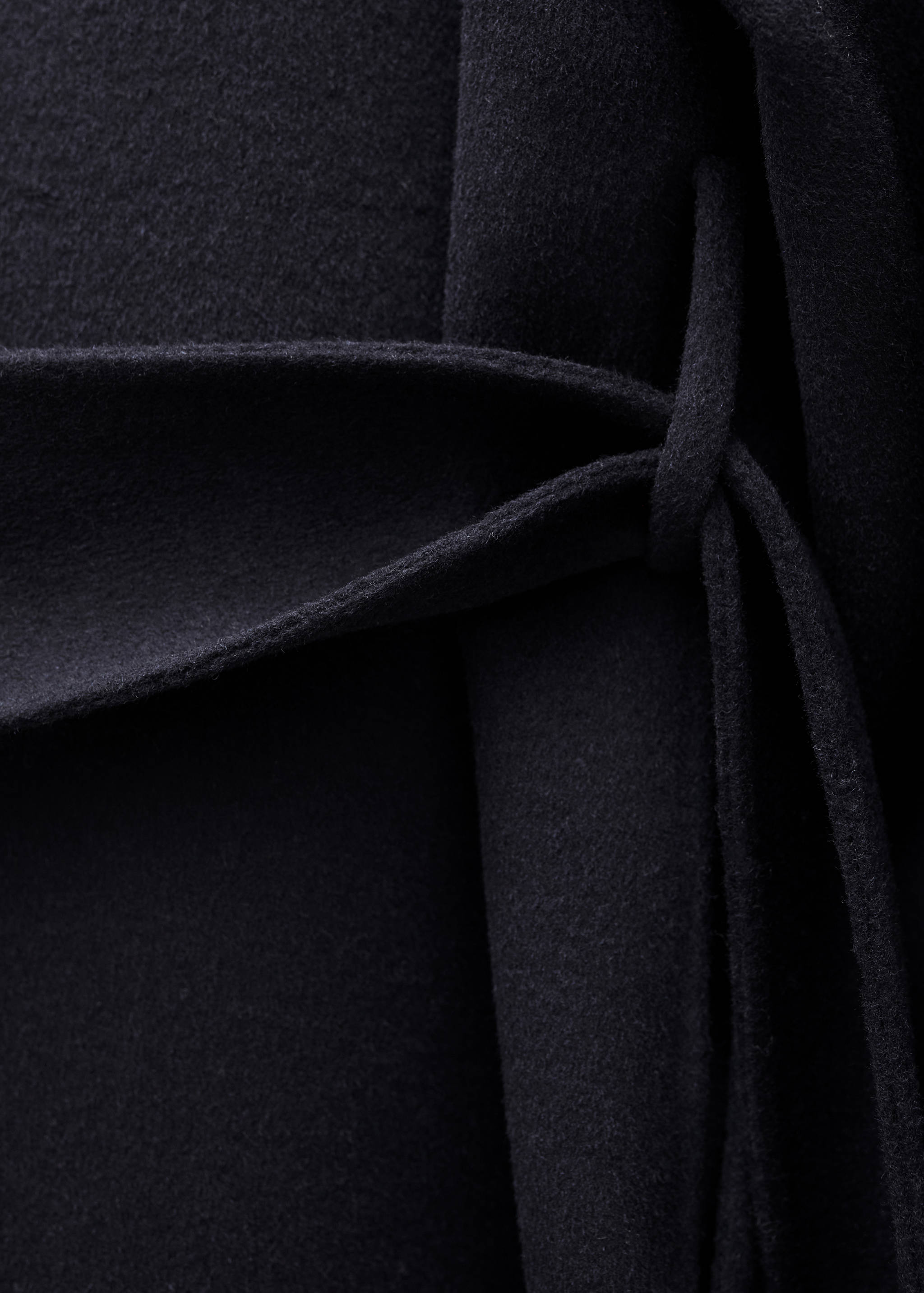 Double-breasted wool coat - Details of the article 0