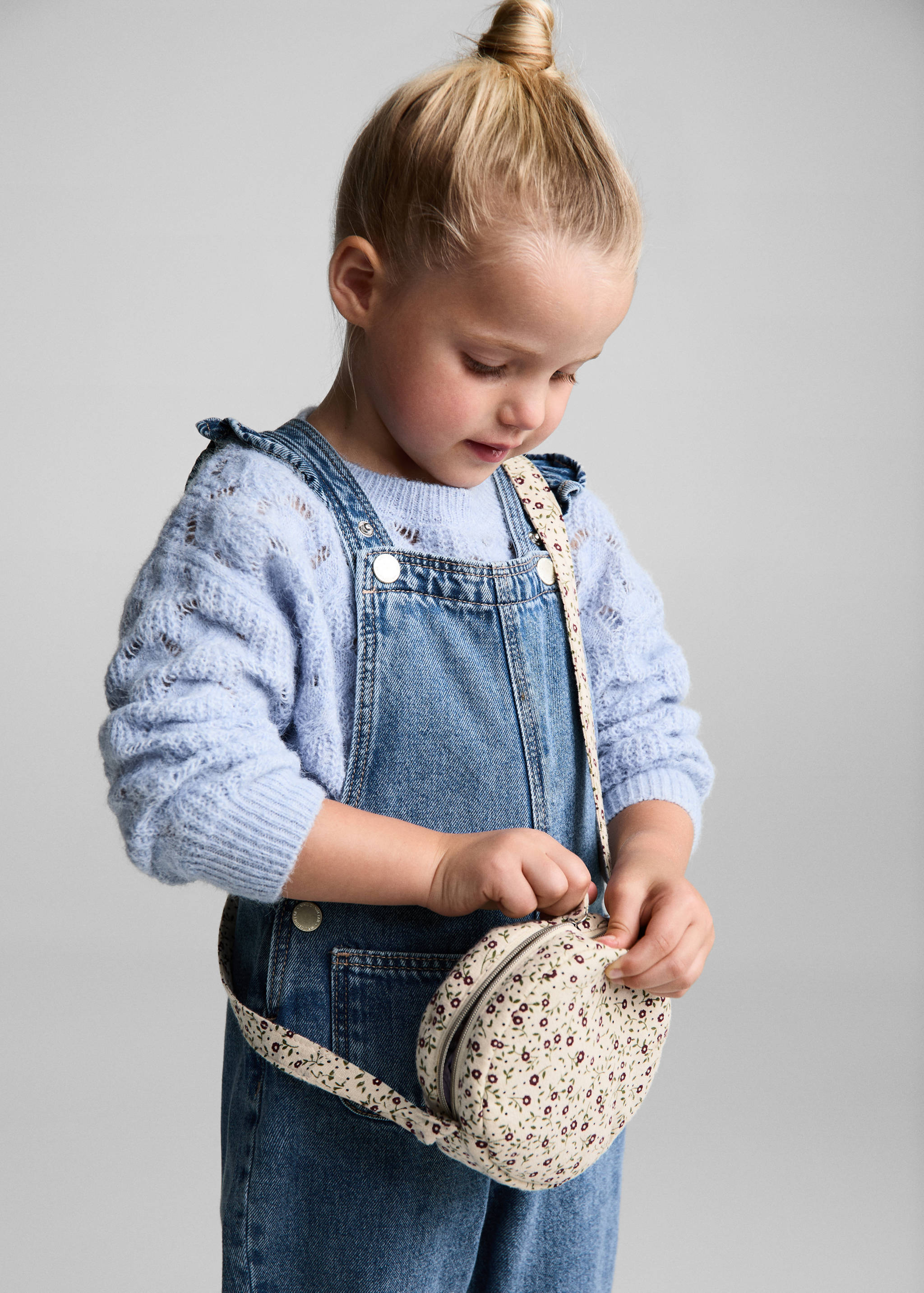 Tasche mit Blumenmuster - Allgemeine Ansicht