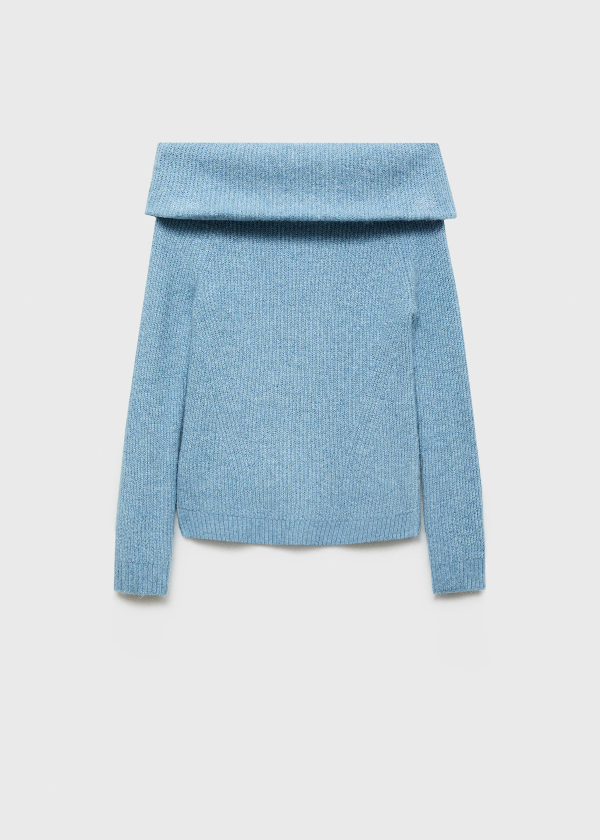 Stickade tröja bara axlar - Artikel utan modell