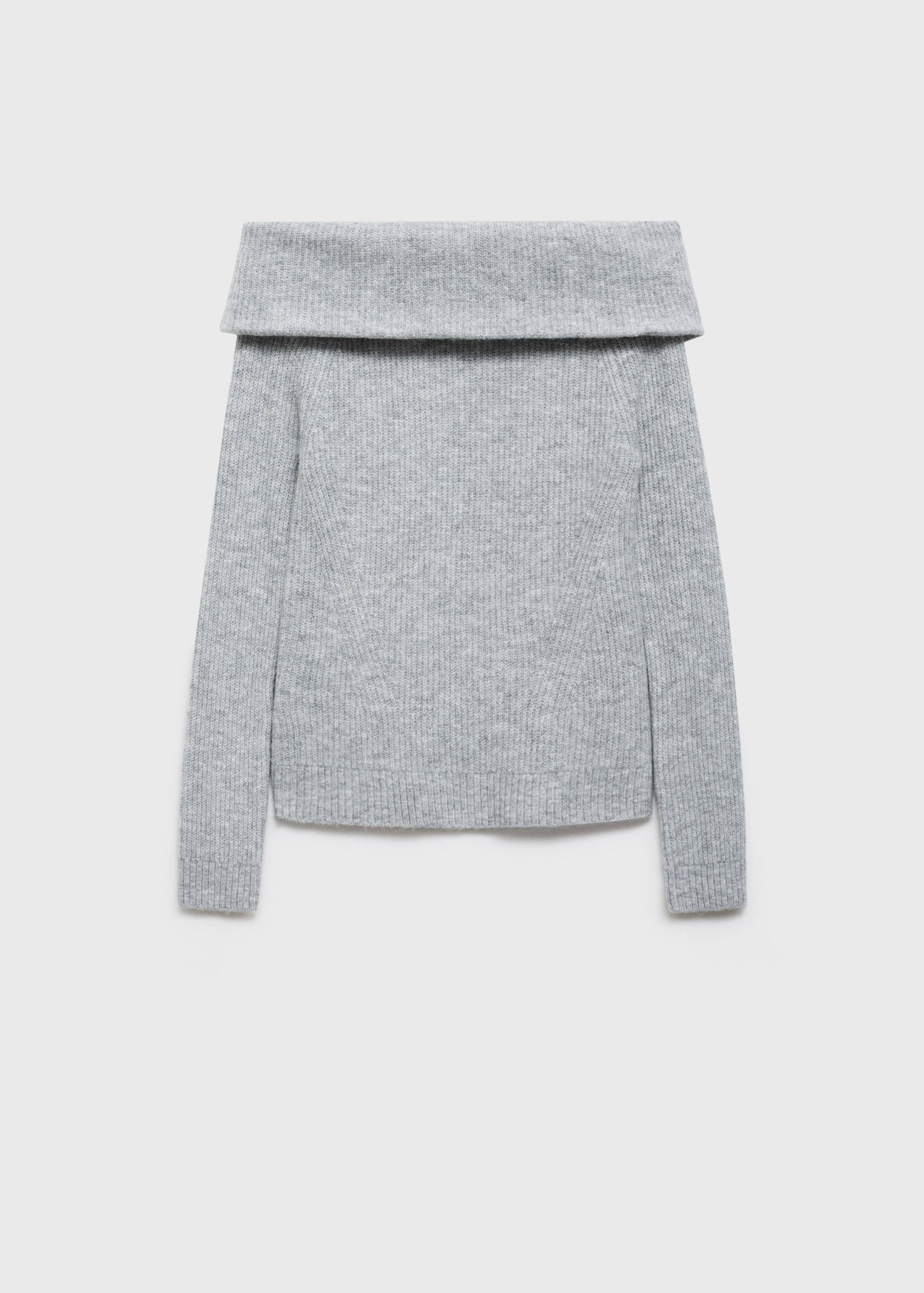 Stickade tröja bara axlar - Artikel utan modell