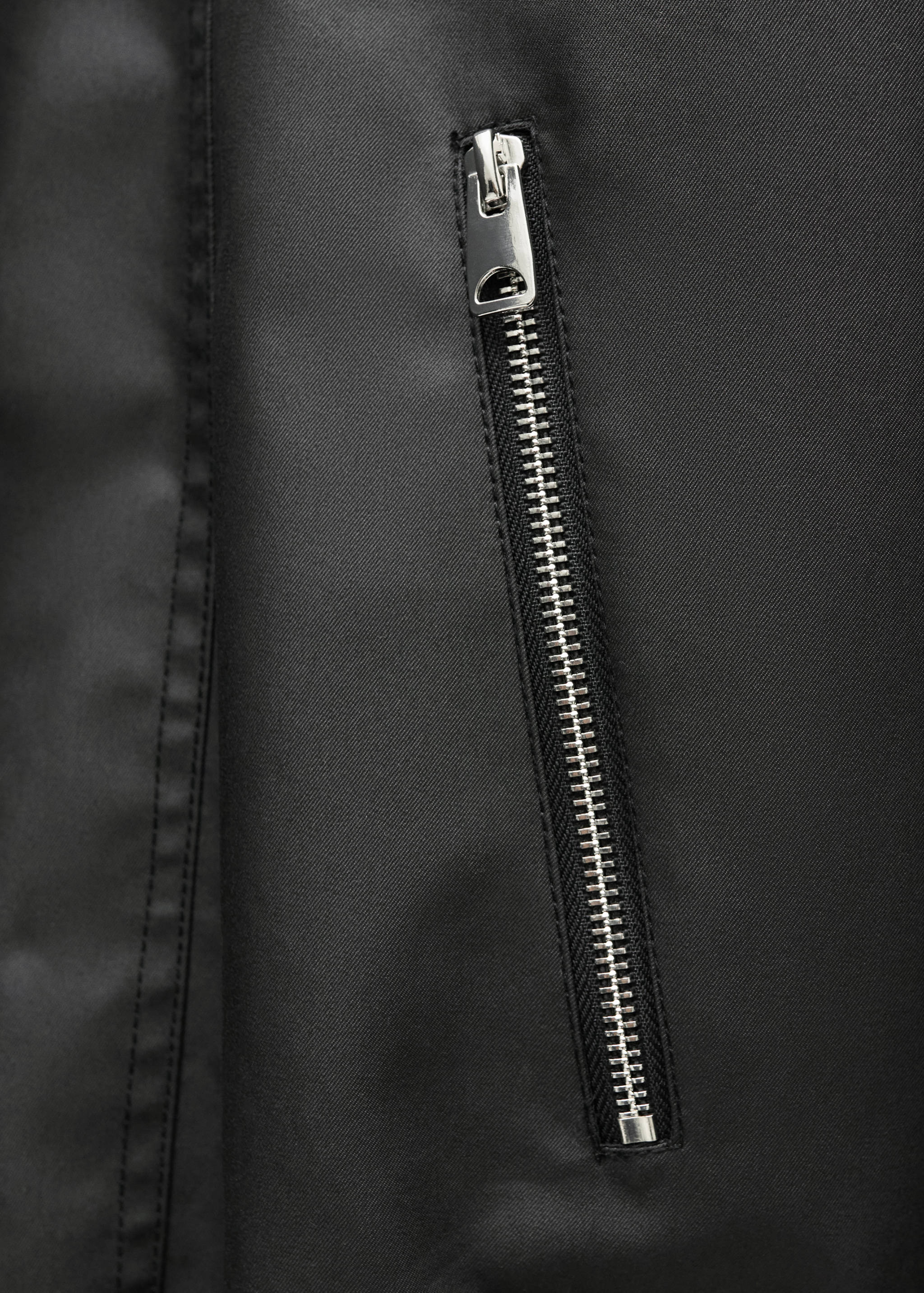 Παρκά oversize κουμπιά - Λεπτομέρεια του προϊόντος 0