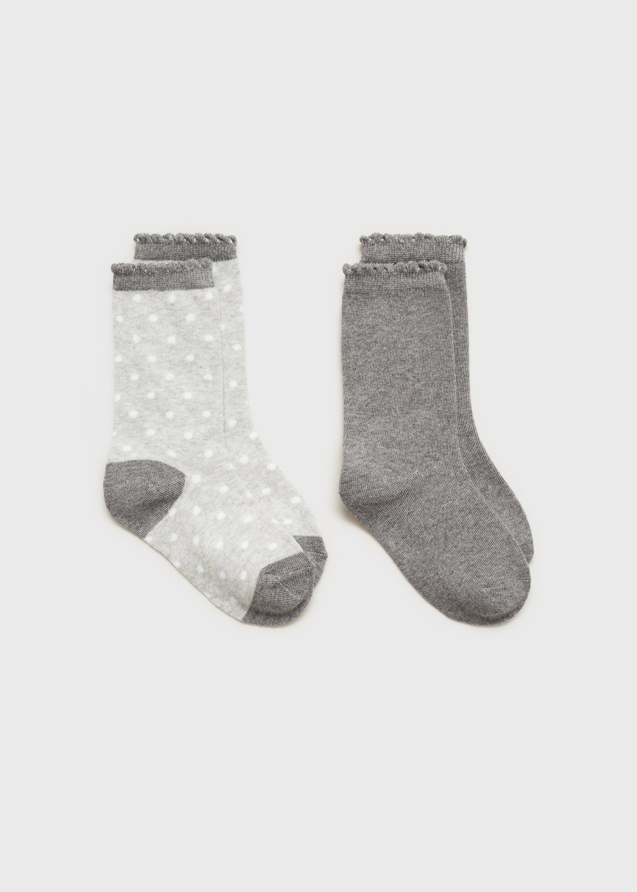 Zweierpack Socken im Muster-Mix - Artikel ohne Model