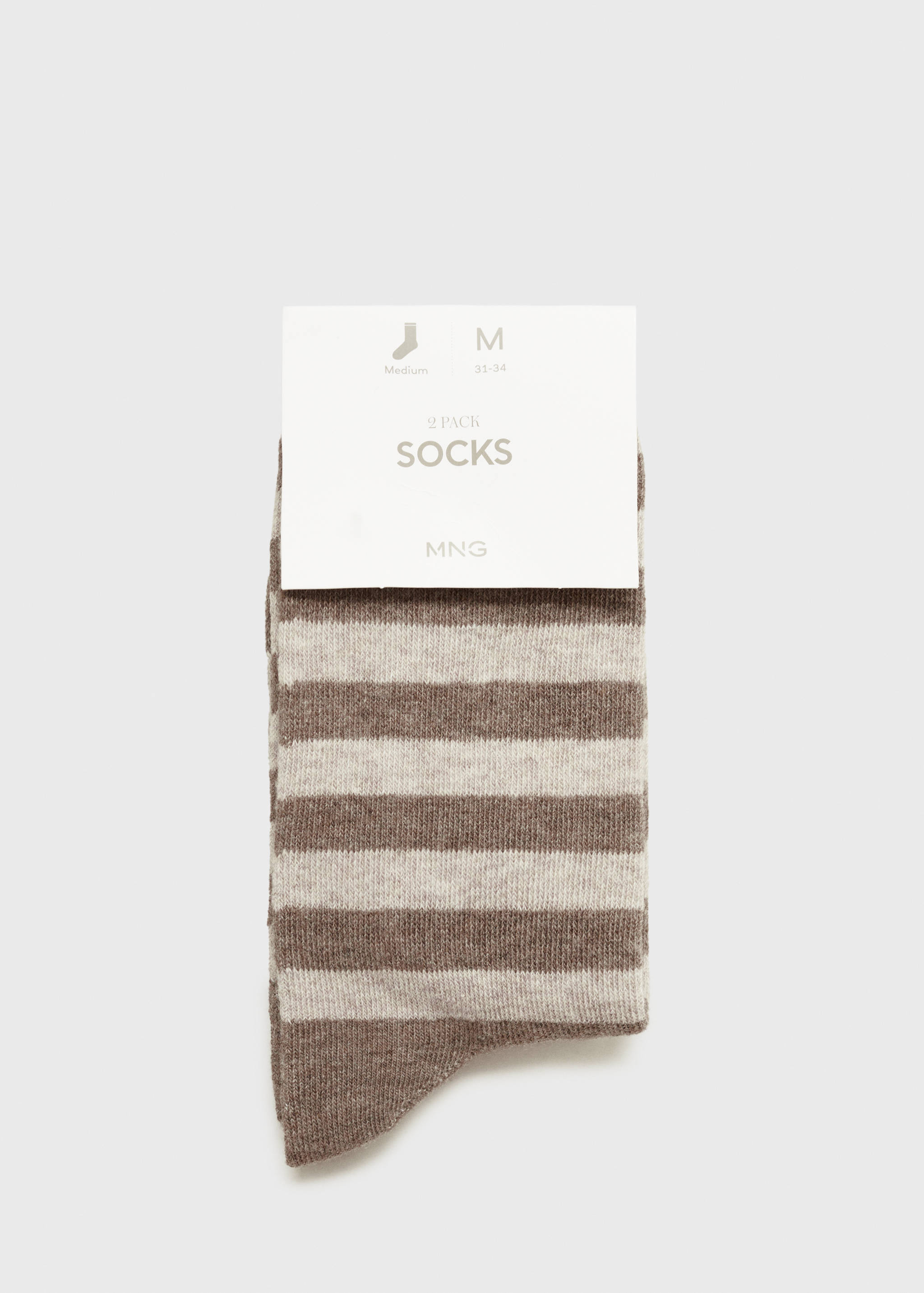 2 pack mixed socks - Reverse of the article