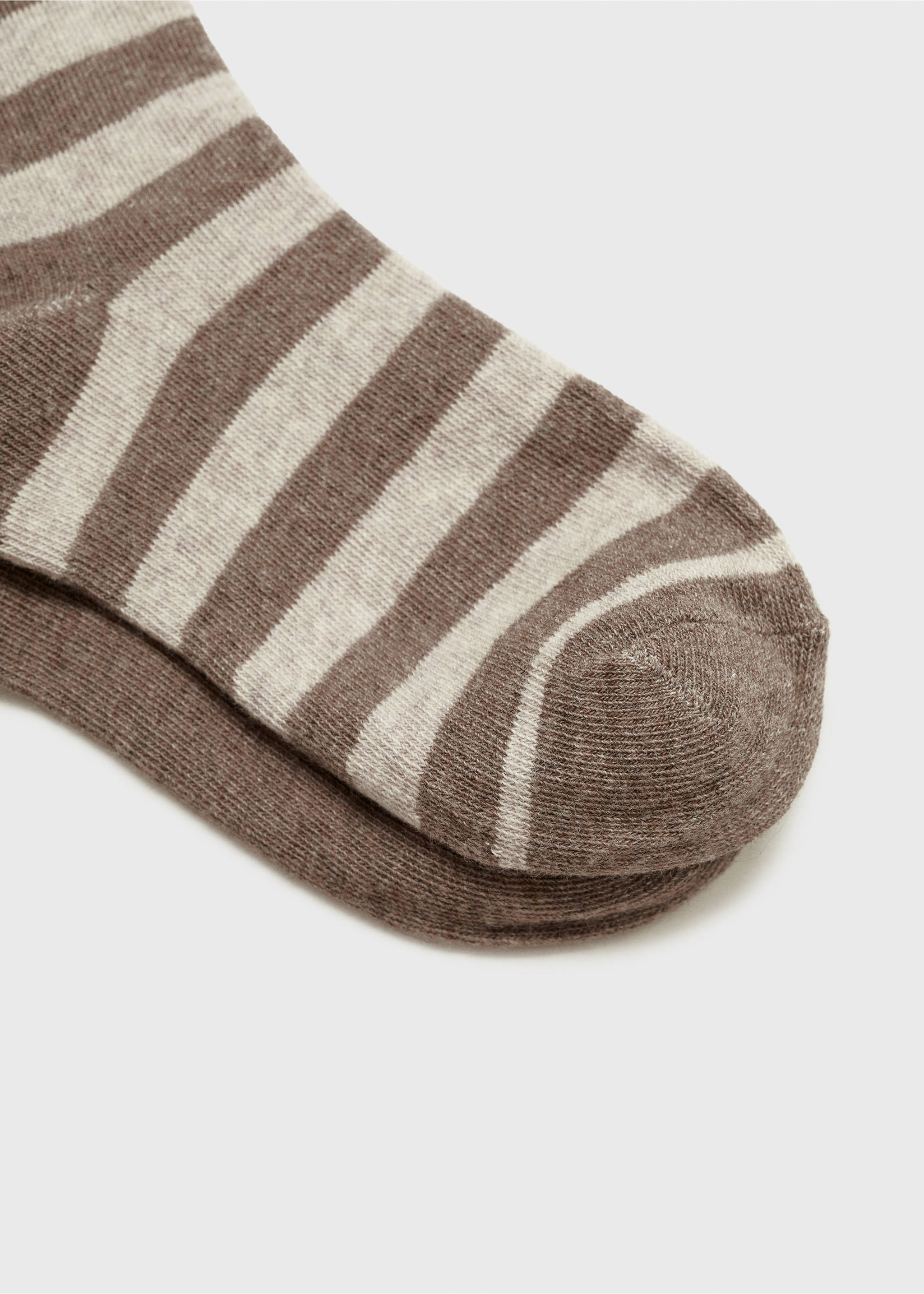 2 pack mixed socks - Details of the article 0, Medium Brown. Ref: 77026758-00.
