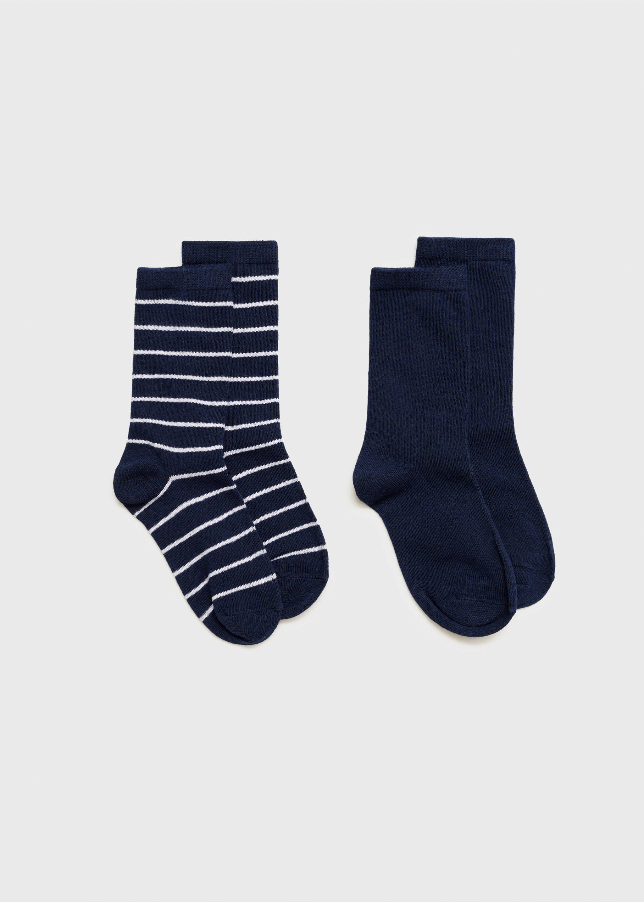 2 pack mixed socks - Article without model, Dark Navy. Ref: 77026759-00.