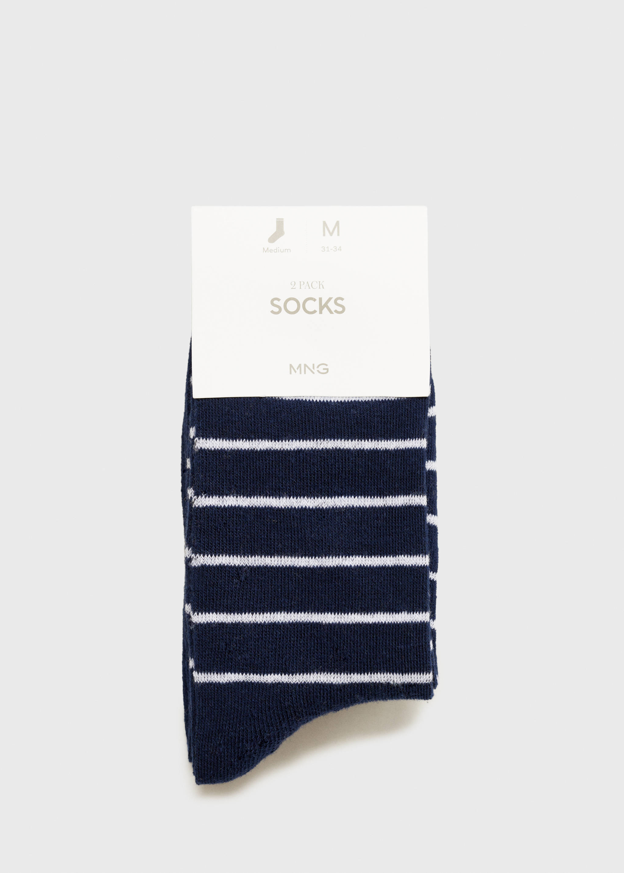 2 pack mixed socks - Reverse of the article