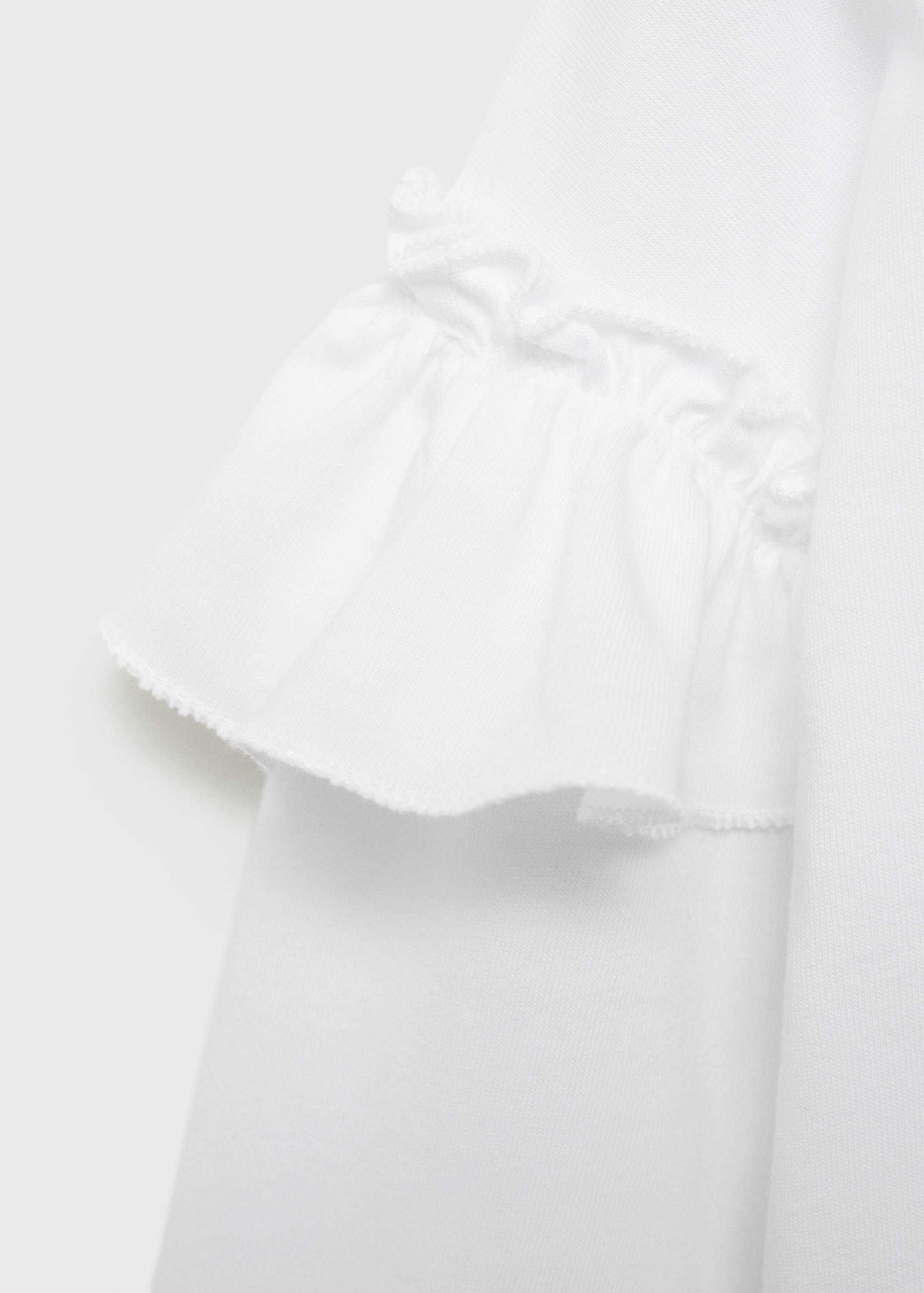 Langärmlies T-Shirt mit Rüschen - Detail des Artikels 0