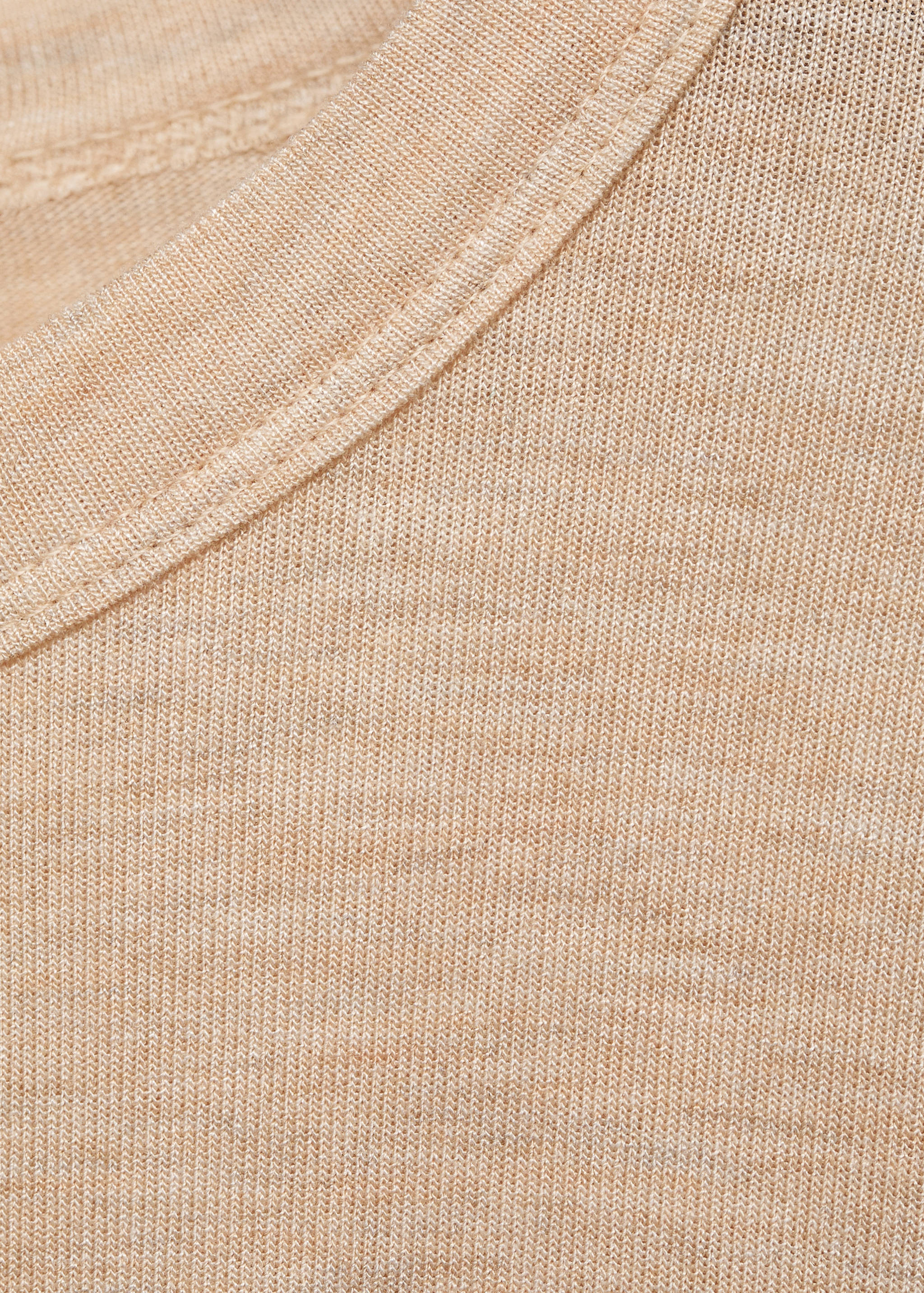 Gesmokt T-shirt met lange mouwen - Detail van het artikel 0