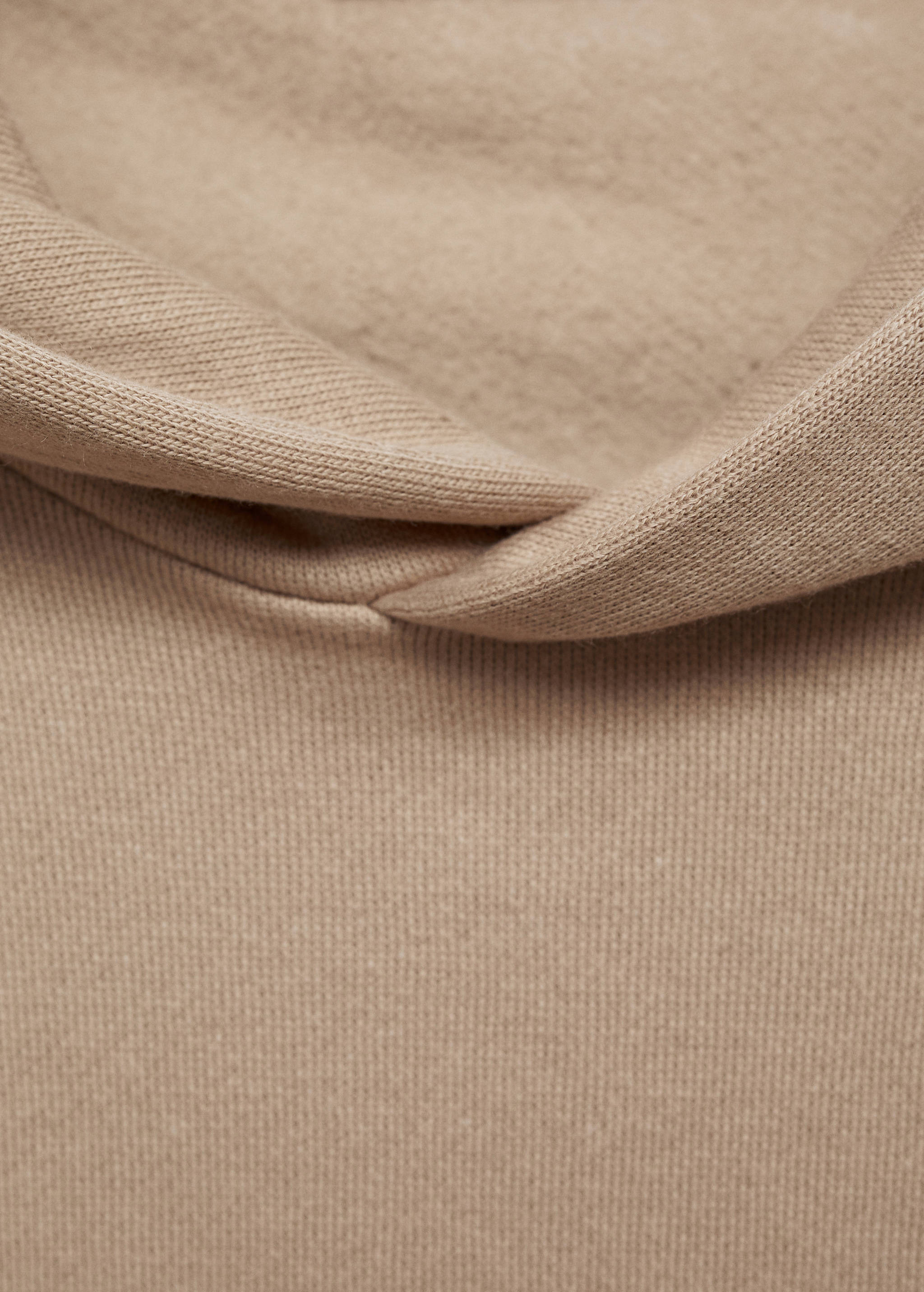 Cotton kangaroo-hooded sweatshirt - Details of the article 8