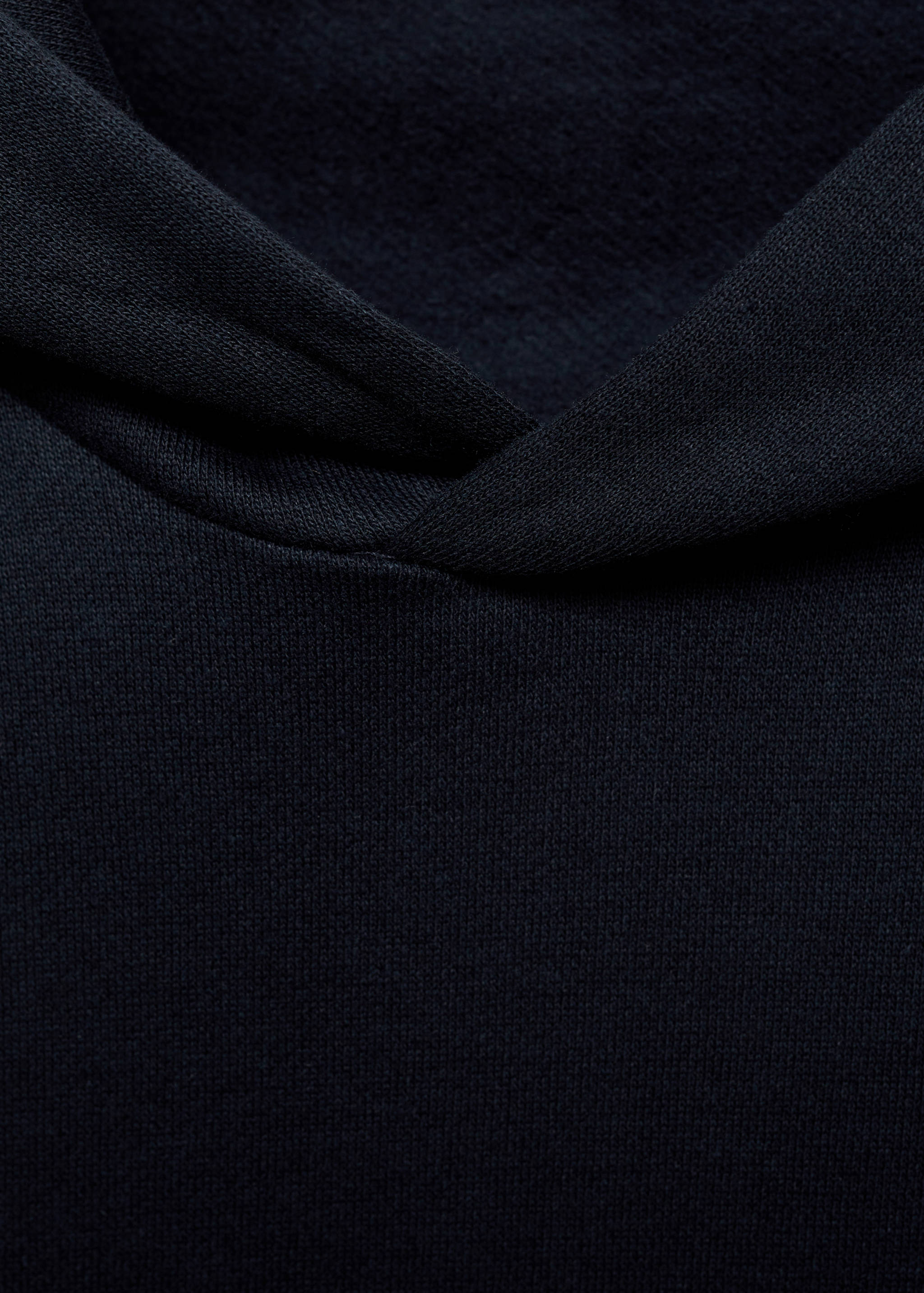 Cotton kangaroo-hooded sweatshirt - Details of the article 8