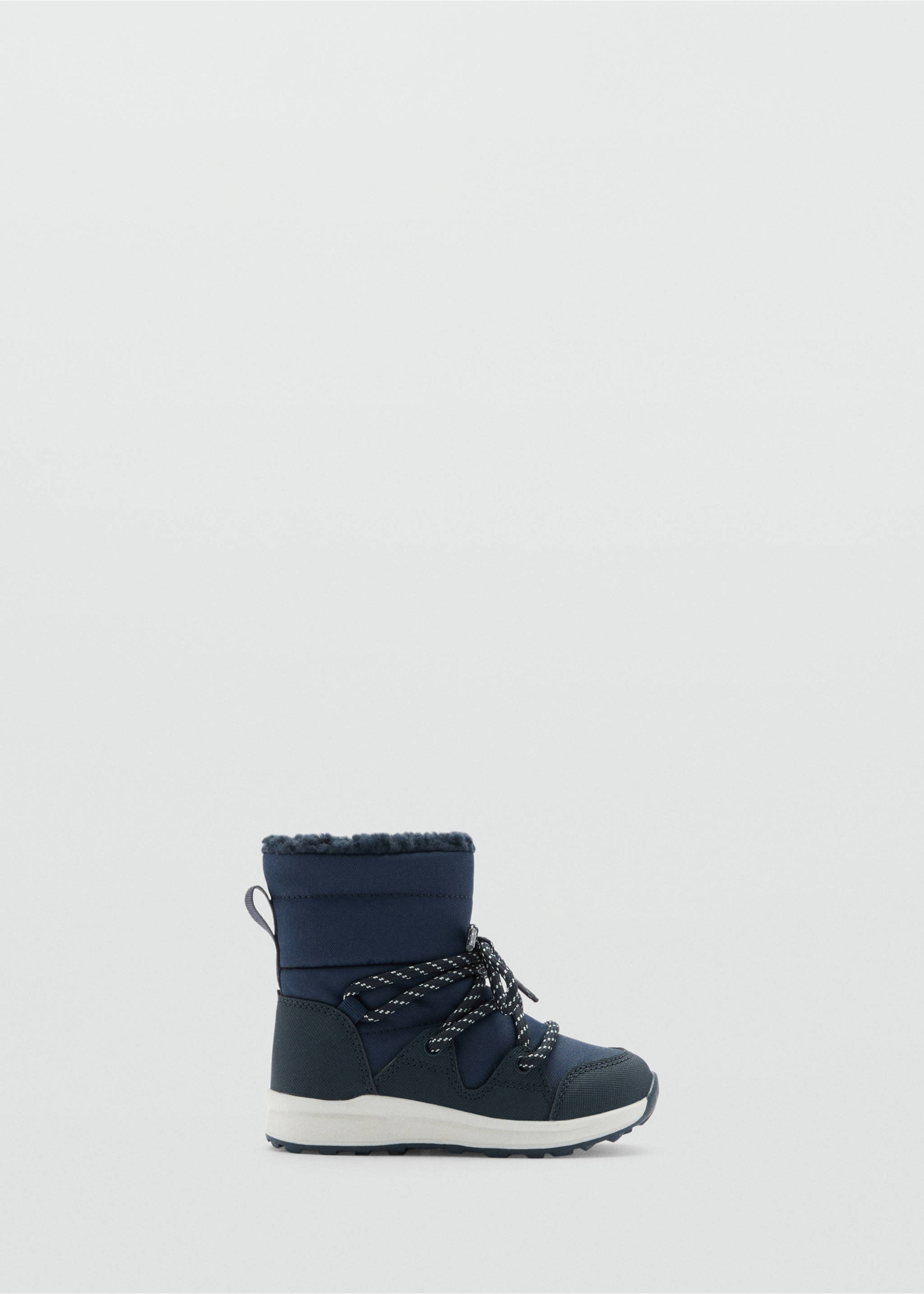 Bottines à lacets - Article sans modèle, Bleu. Ref: 77027119-00.