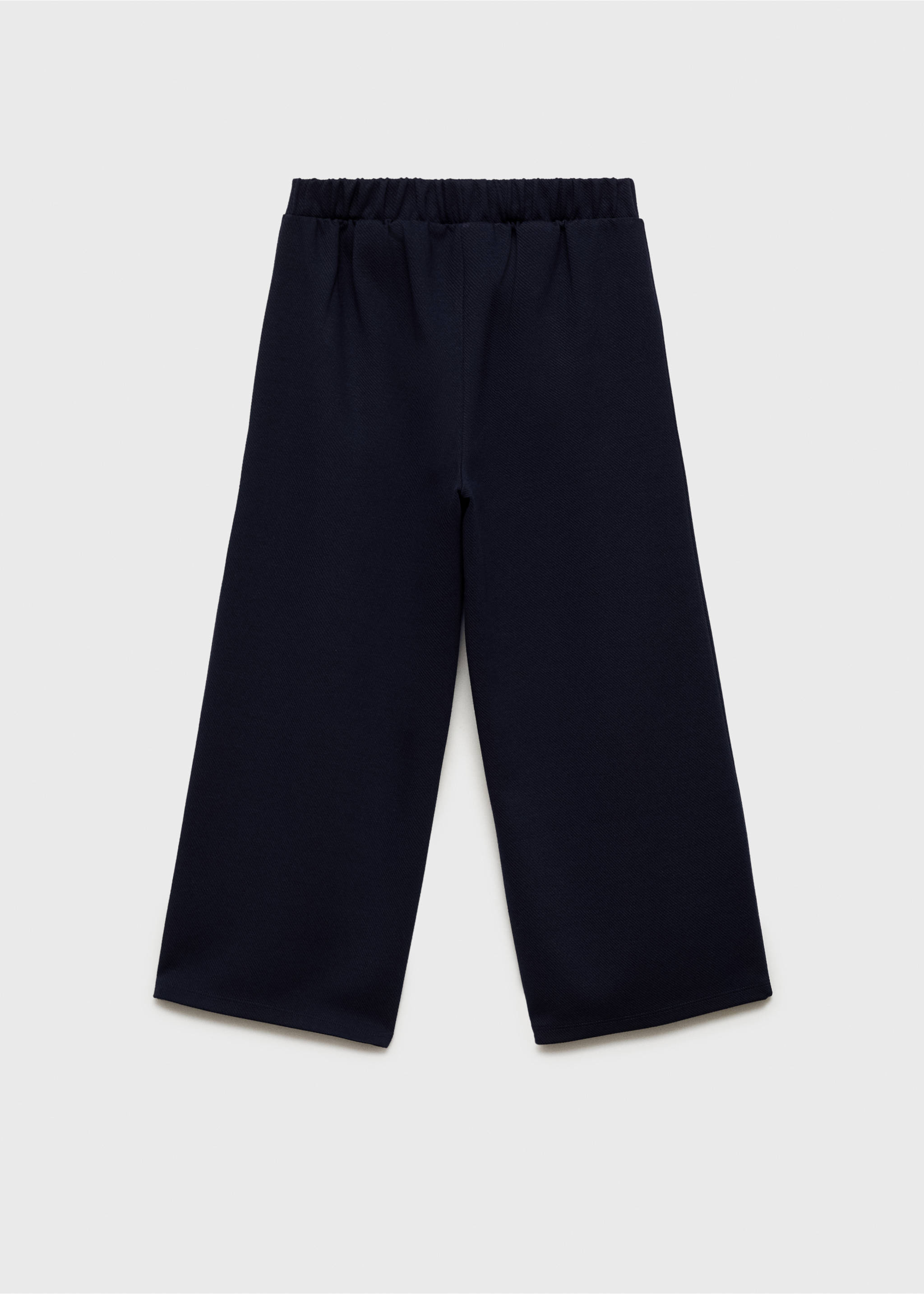 Culotte mit Bundfalten - Rückseite des Artikels, Dunkles Marineblau. Ref: 77027129-00.