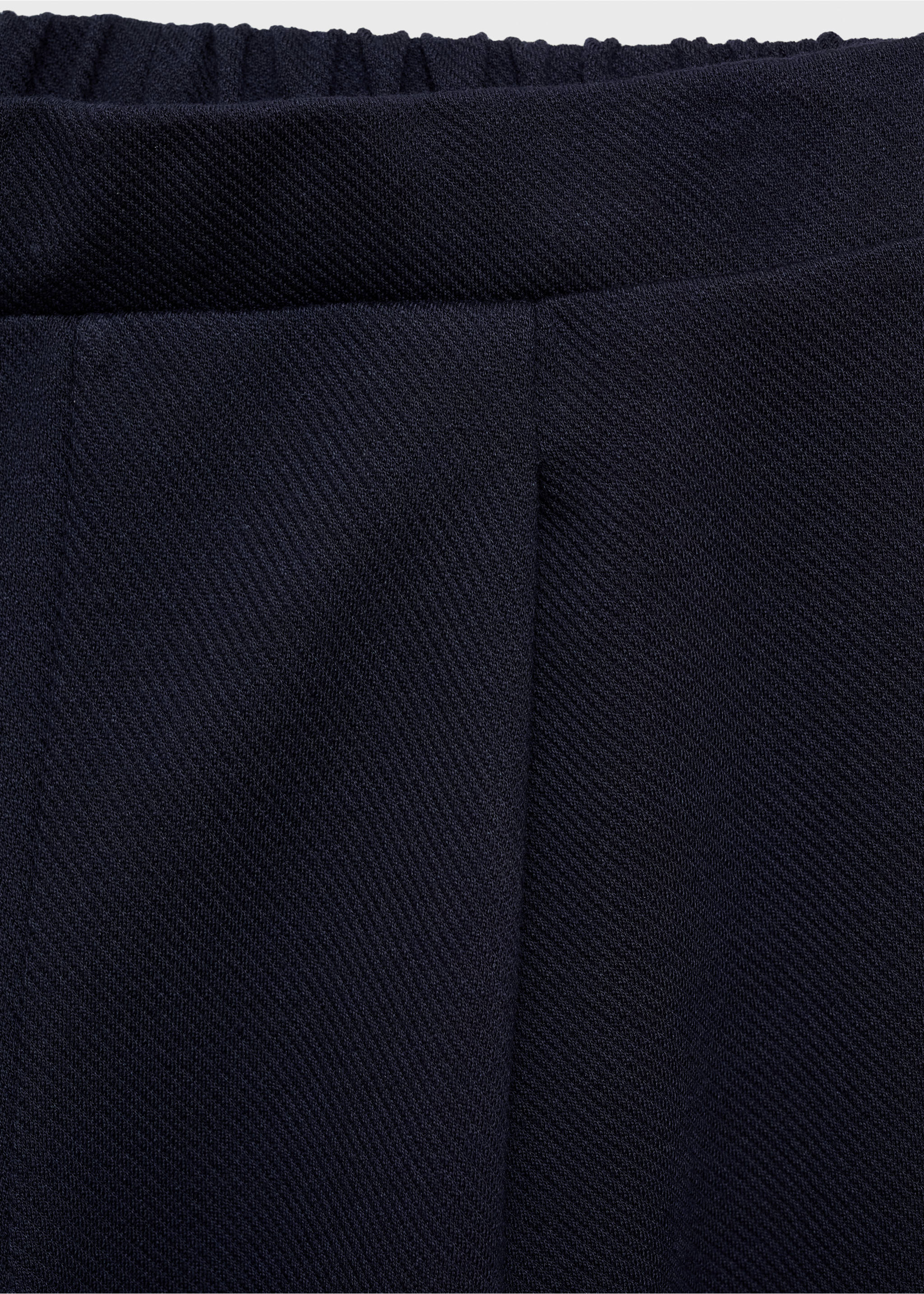 Culotte mit Bundfalten - Detail des Artikels 0, Dunkles Marineblau. Ref: 77027129-00.