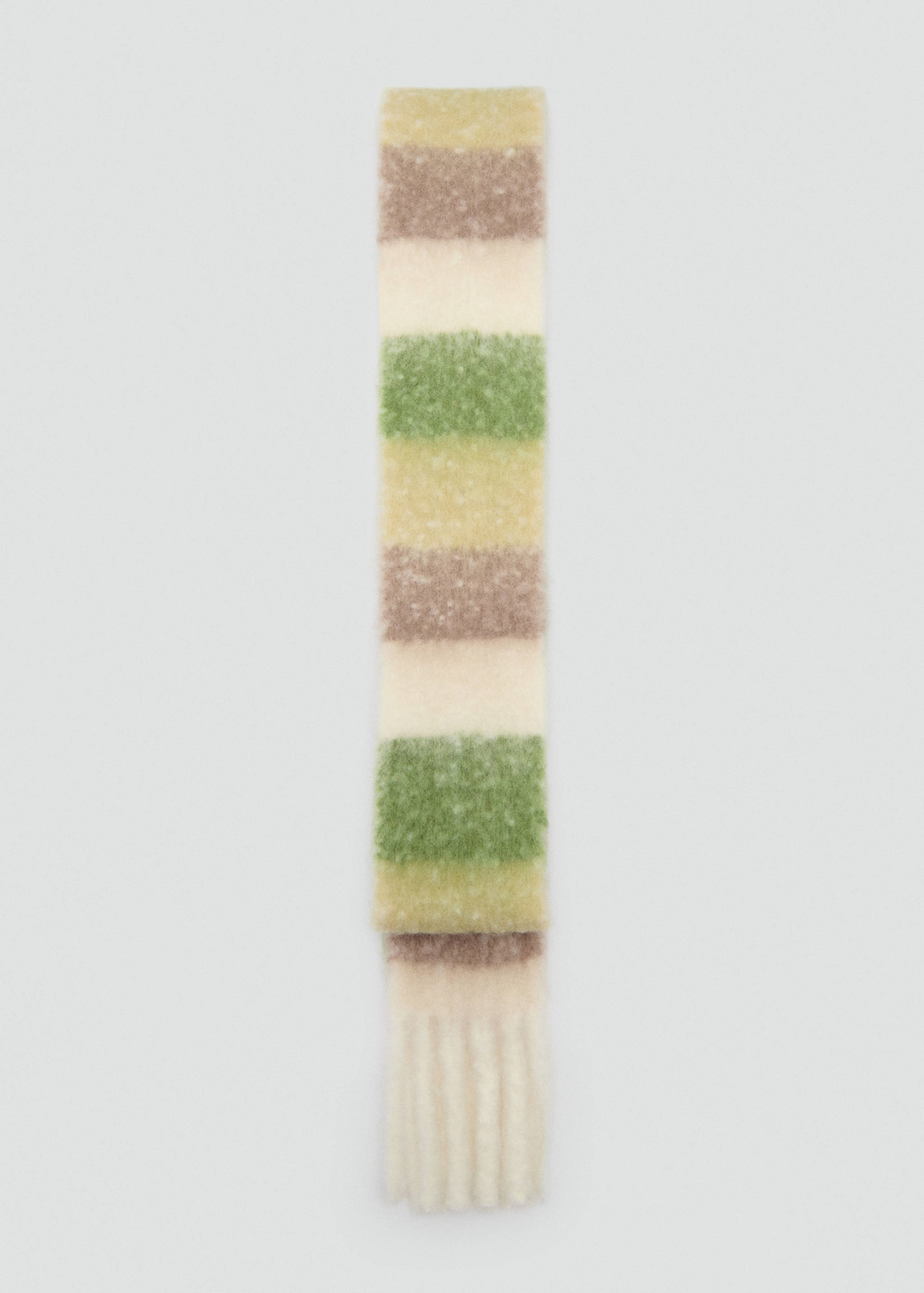 Thin striped scarf - Article without model
