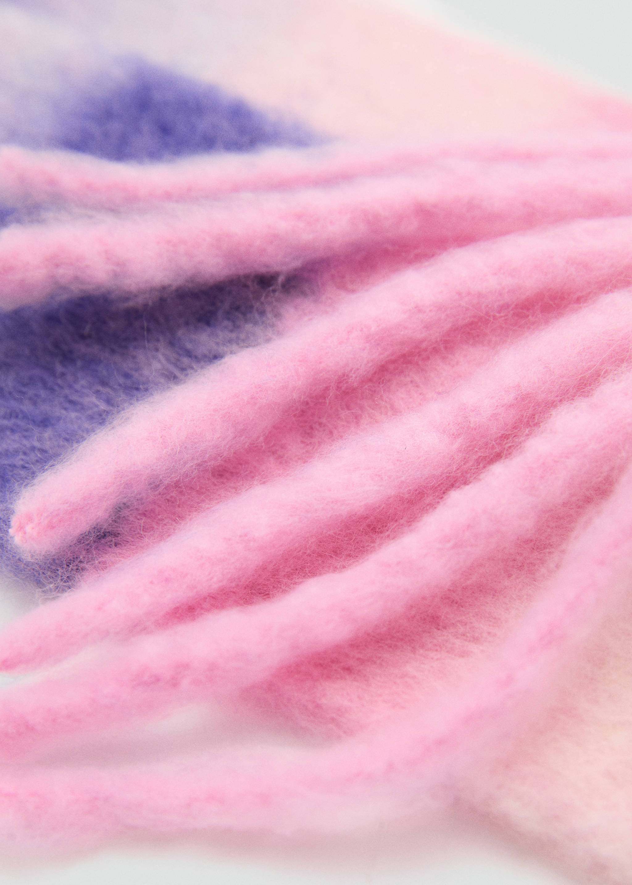 Thin striped scarf - Medium plane